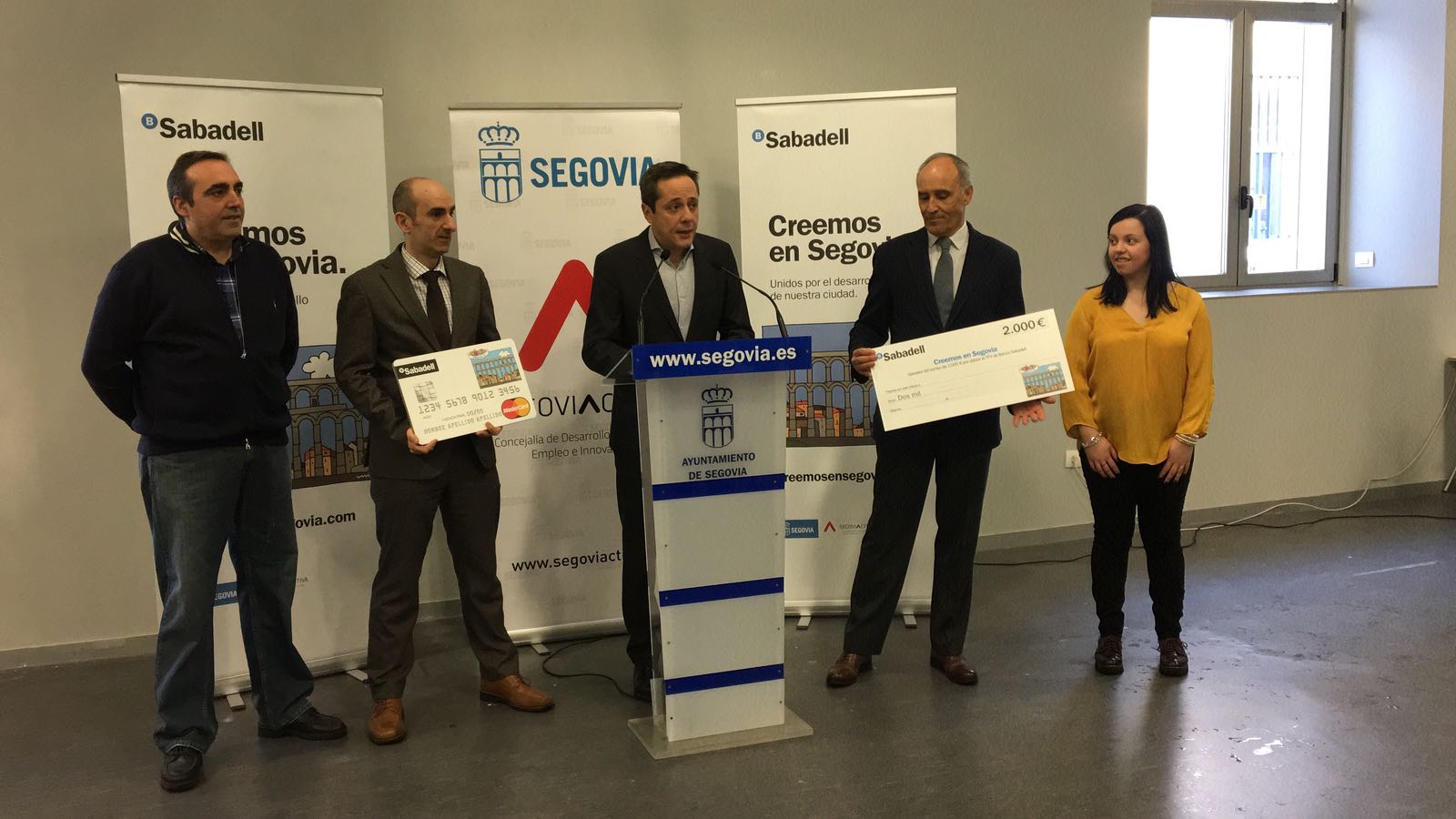 entrega cheque sabadell