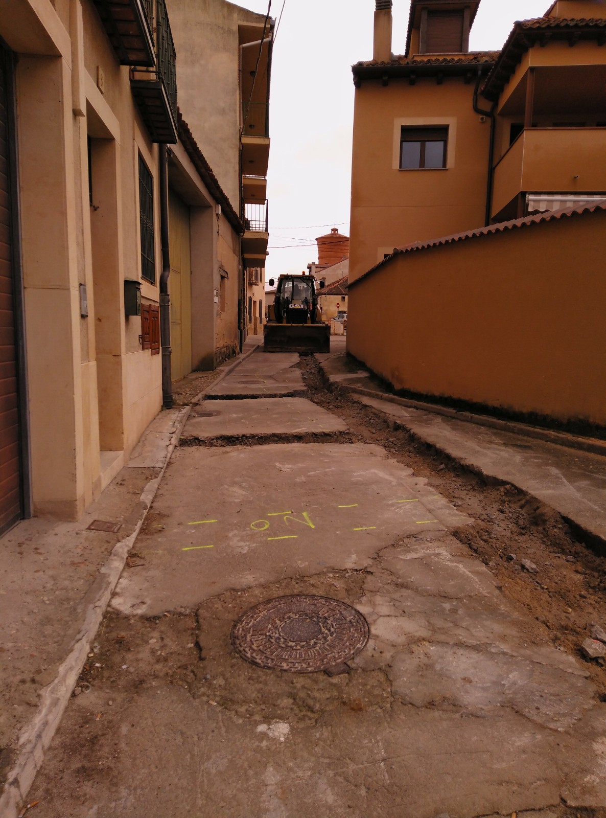 2019-02-01 Obras red saneamiento Zamarramala