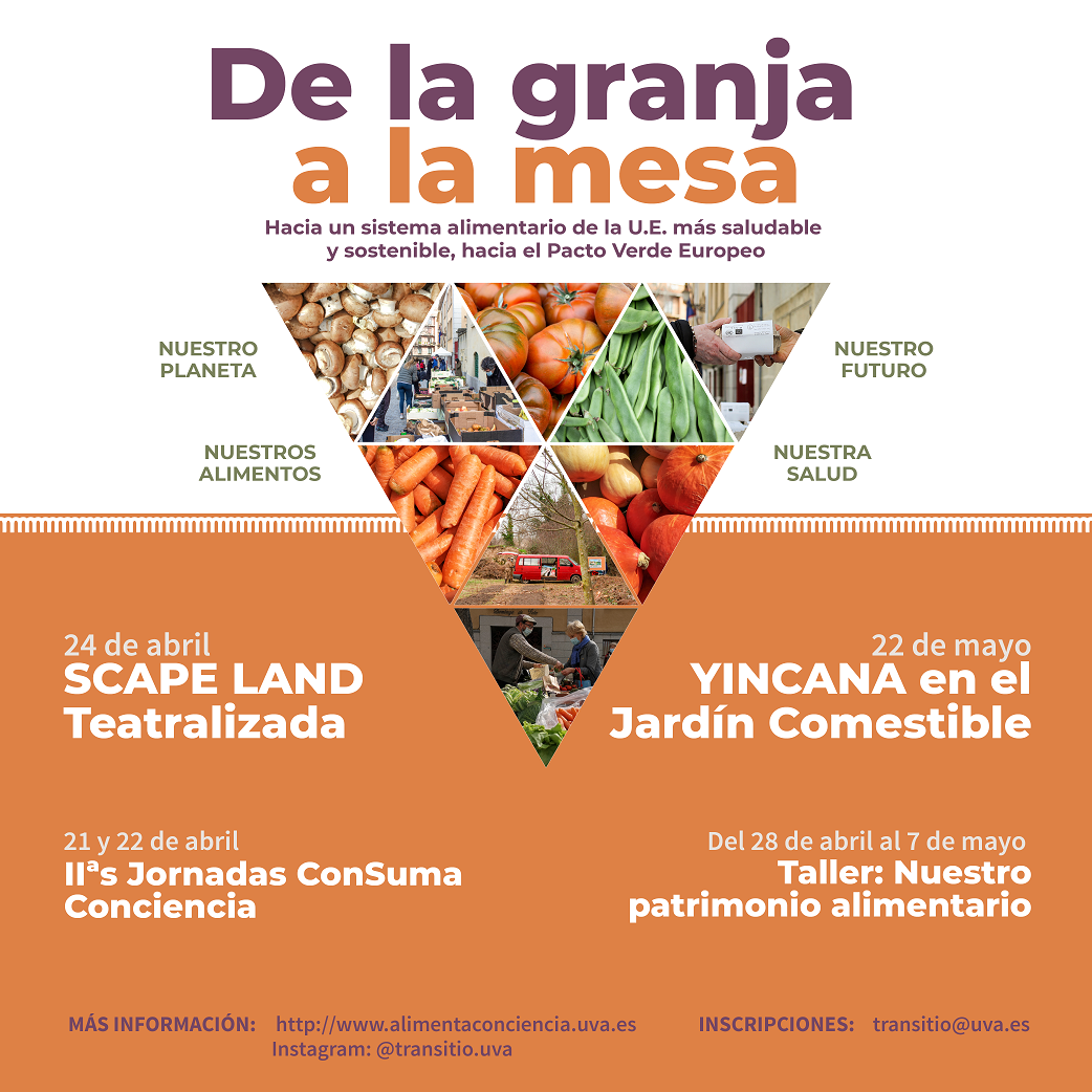 Cartel De la granja a la mesa