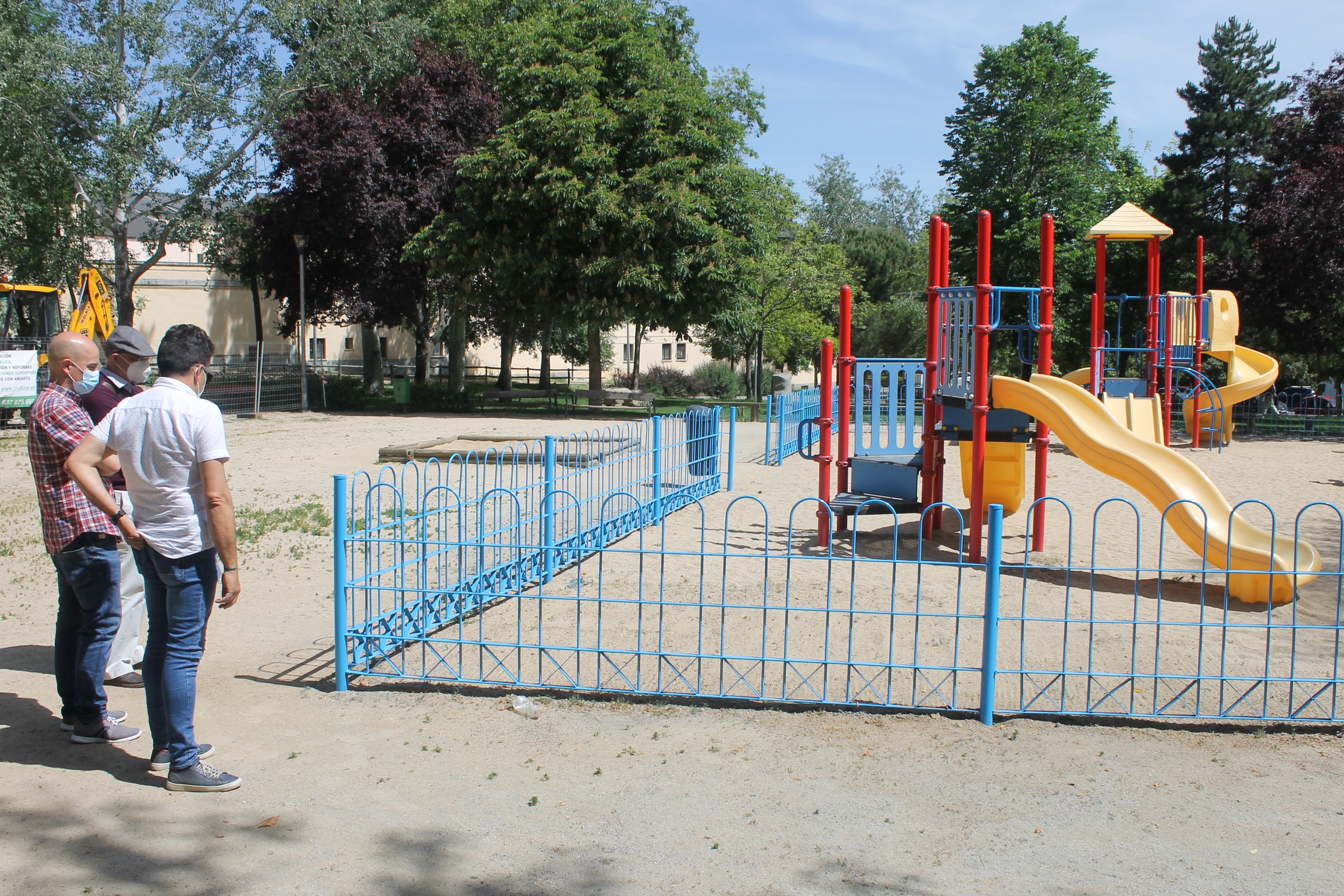 Obras parque Dehesa