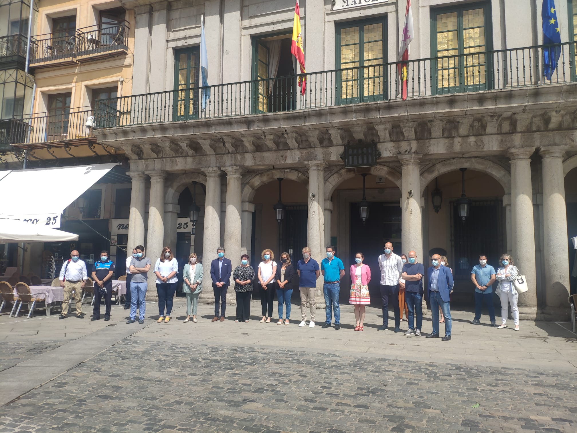 Concentración contra la violencia de género