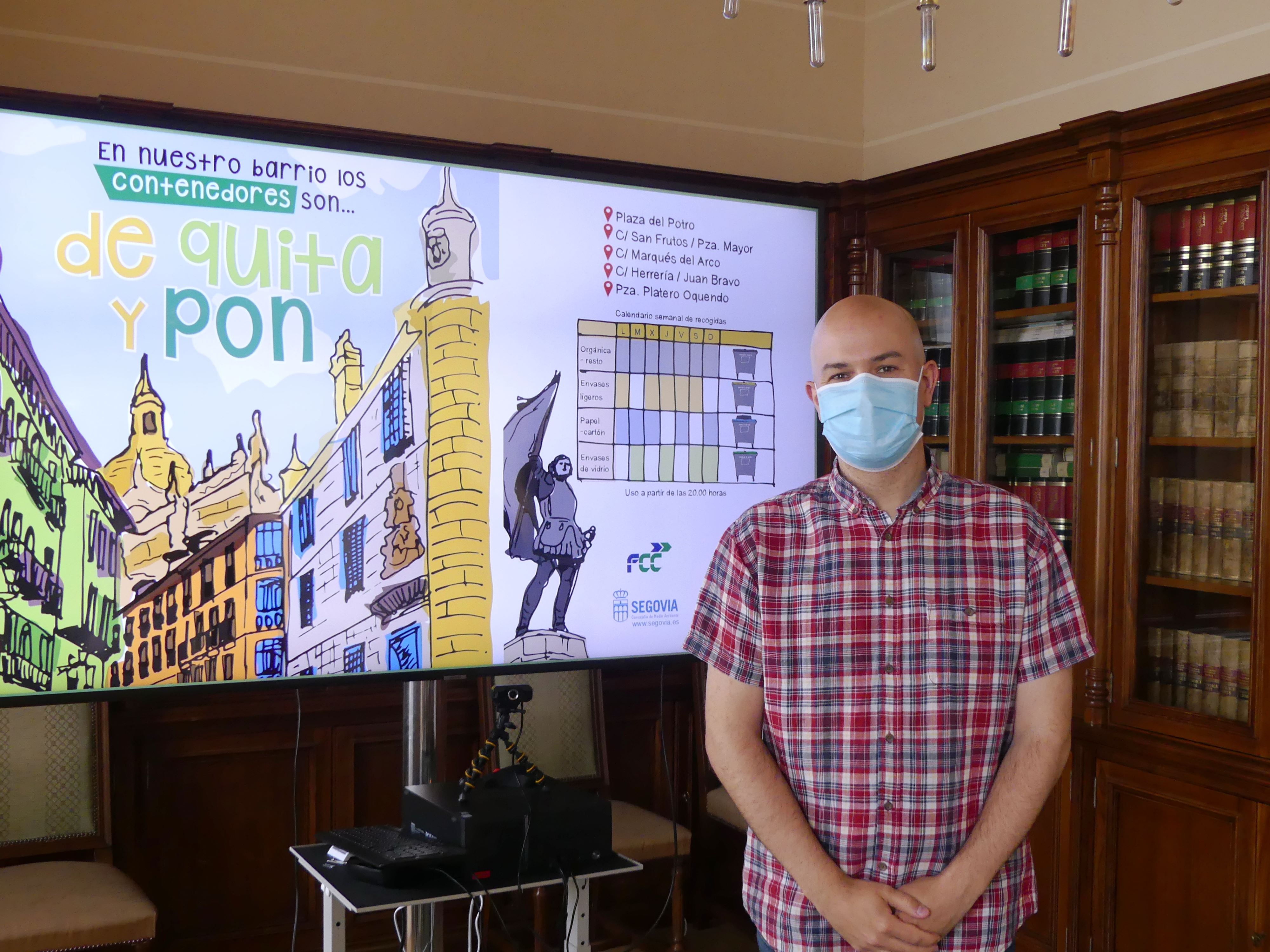 Presentación de contenedores de quita y pon.