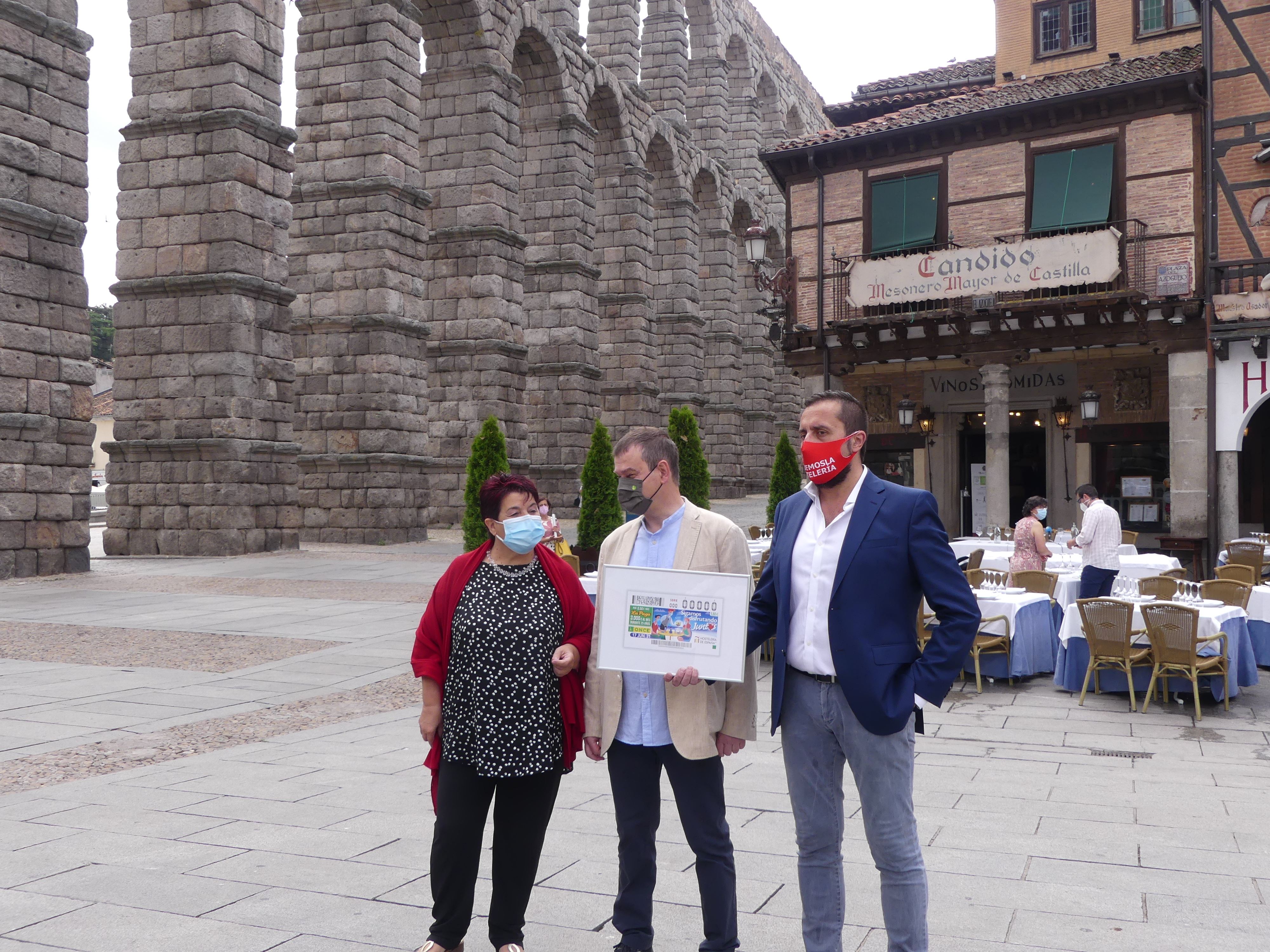 Presentación del Cupón ONCE apoyo a la hostelería 