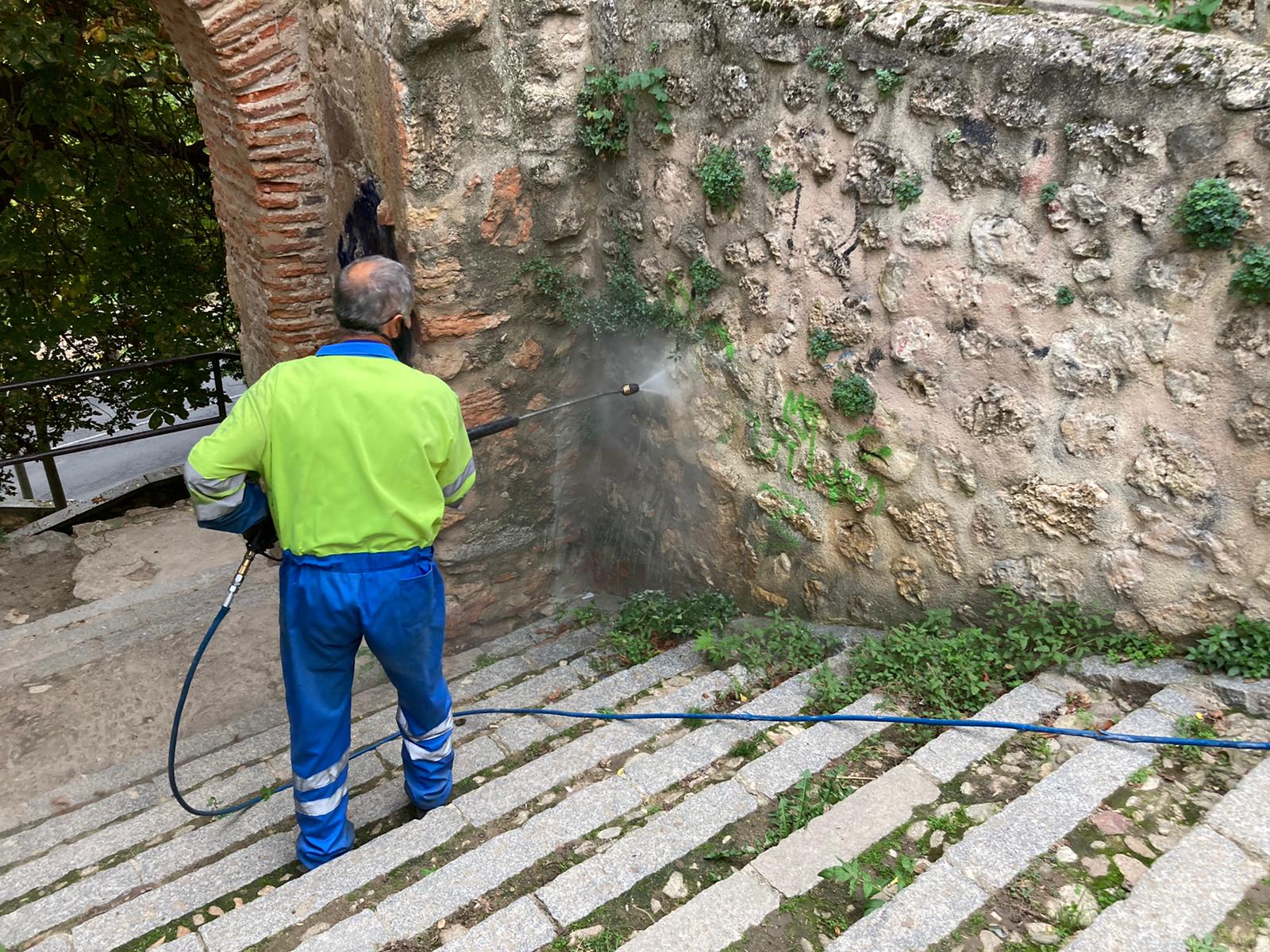 Limpieza pintadas