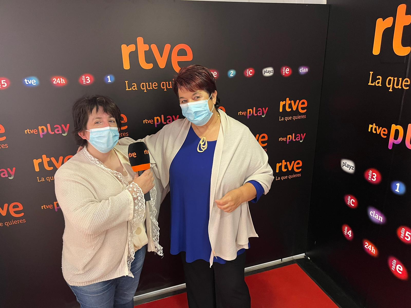 La alcaldesa de Segovia en la "Gran Consulta" de RTVE