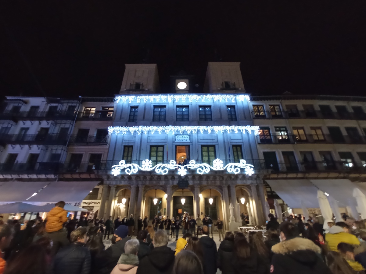 Encendido alumbrado navideño 