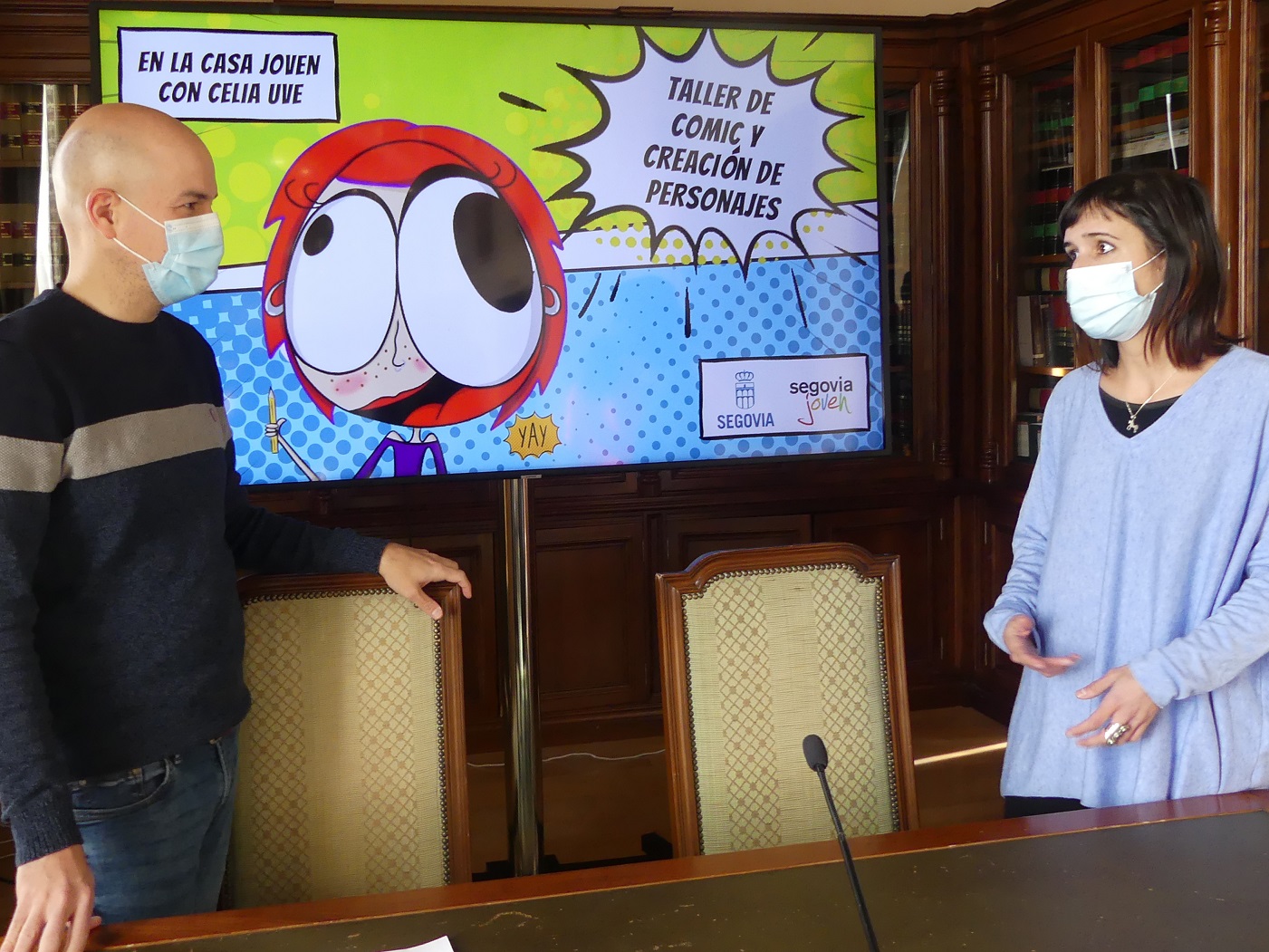 Taller de cómic con Celia Uve