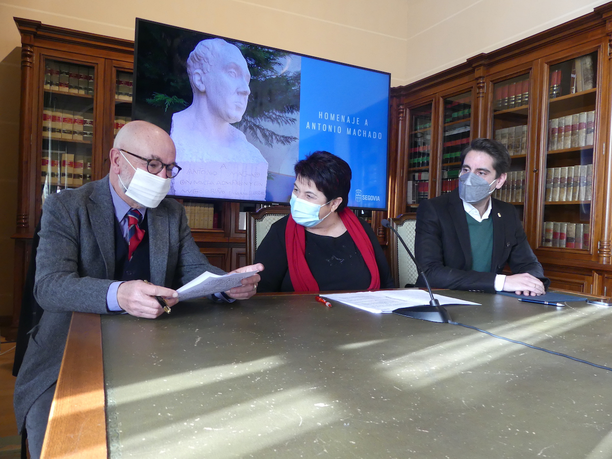 Presentación actos aniversario muerte Antonio Machado.