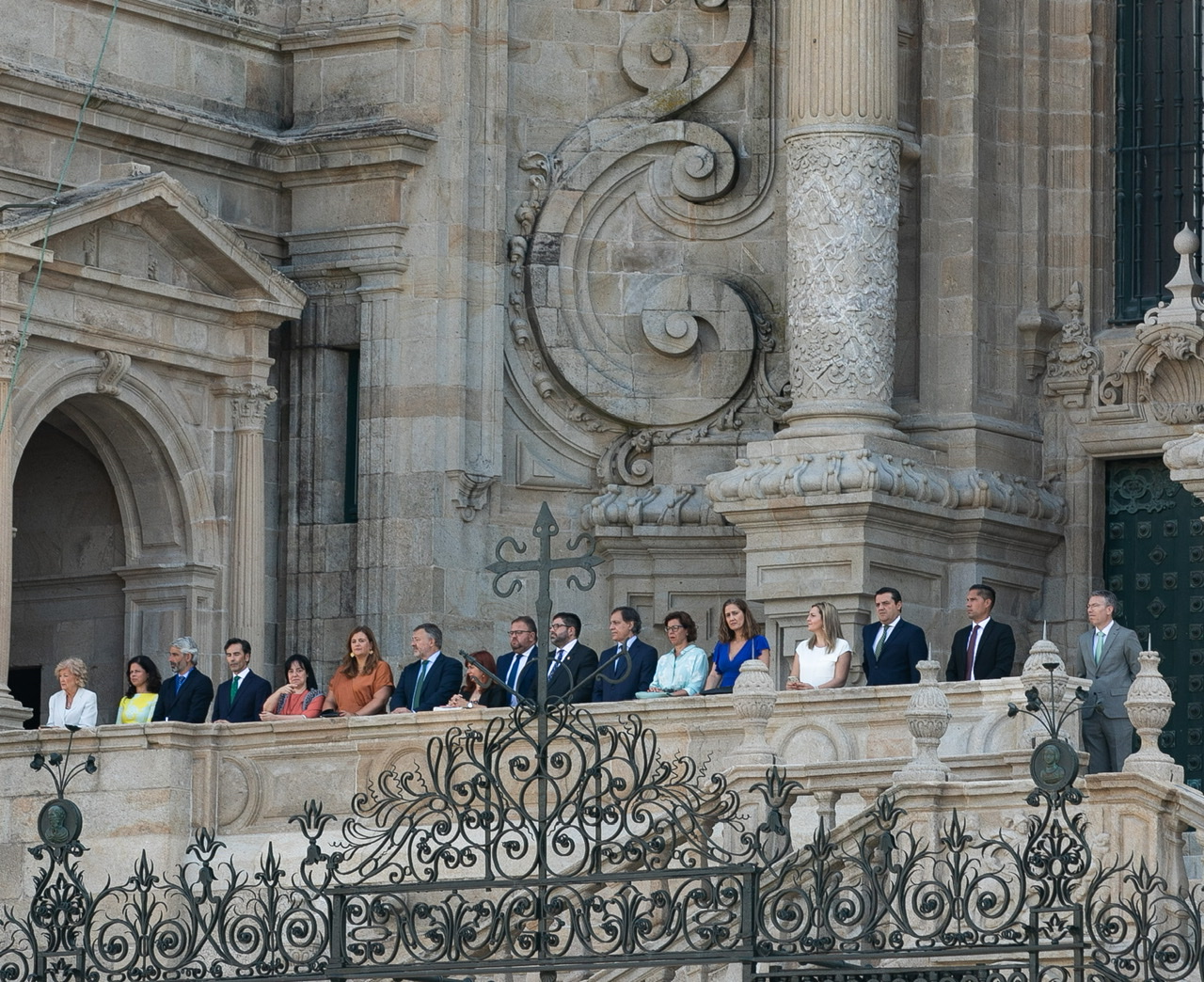 El Grupo de Ciudades Patrimonio de la Humanidad participa en la ofrenda nacional al apóstol Santiago junto a los Reyes y sus hijas