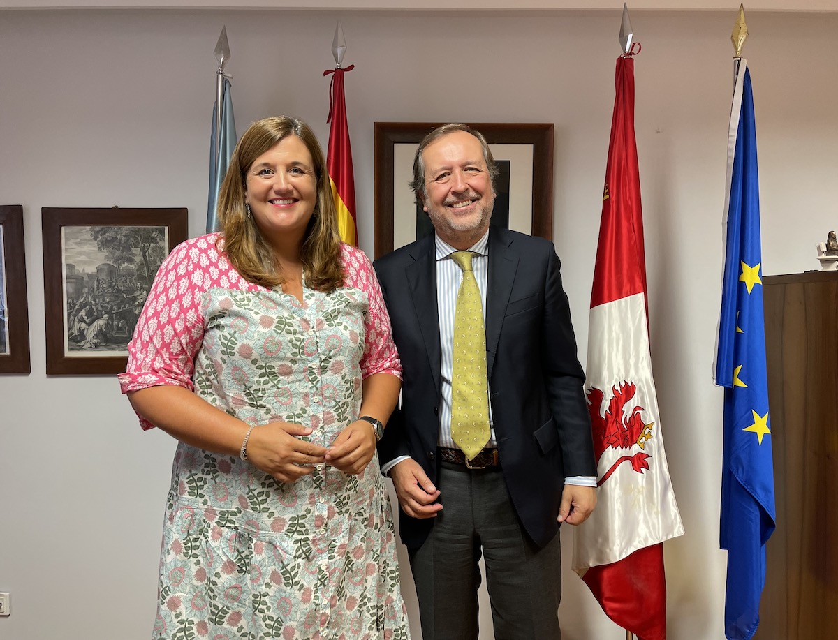 Reunión con el director general de Turismo de la Junta de Castilla y León