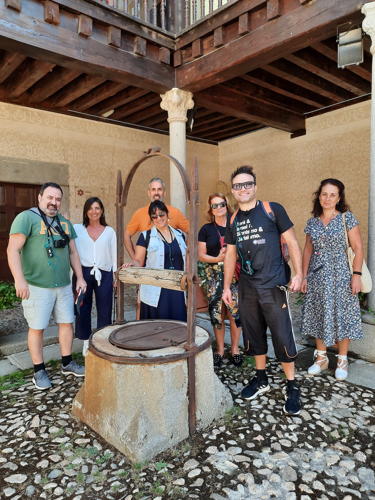 Periodistas brasileños visita Segovia en un press trip organizado por la Red de Juderías y Turismo de Segovia