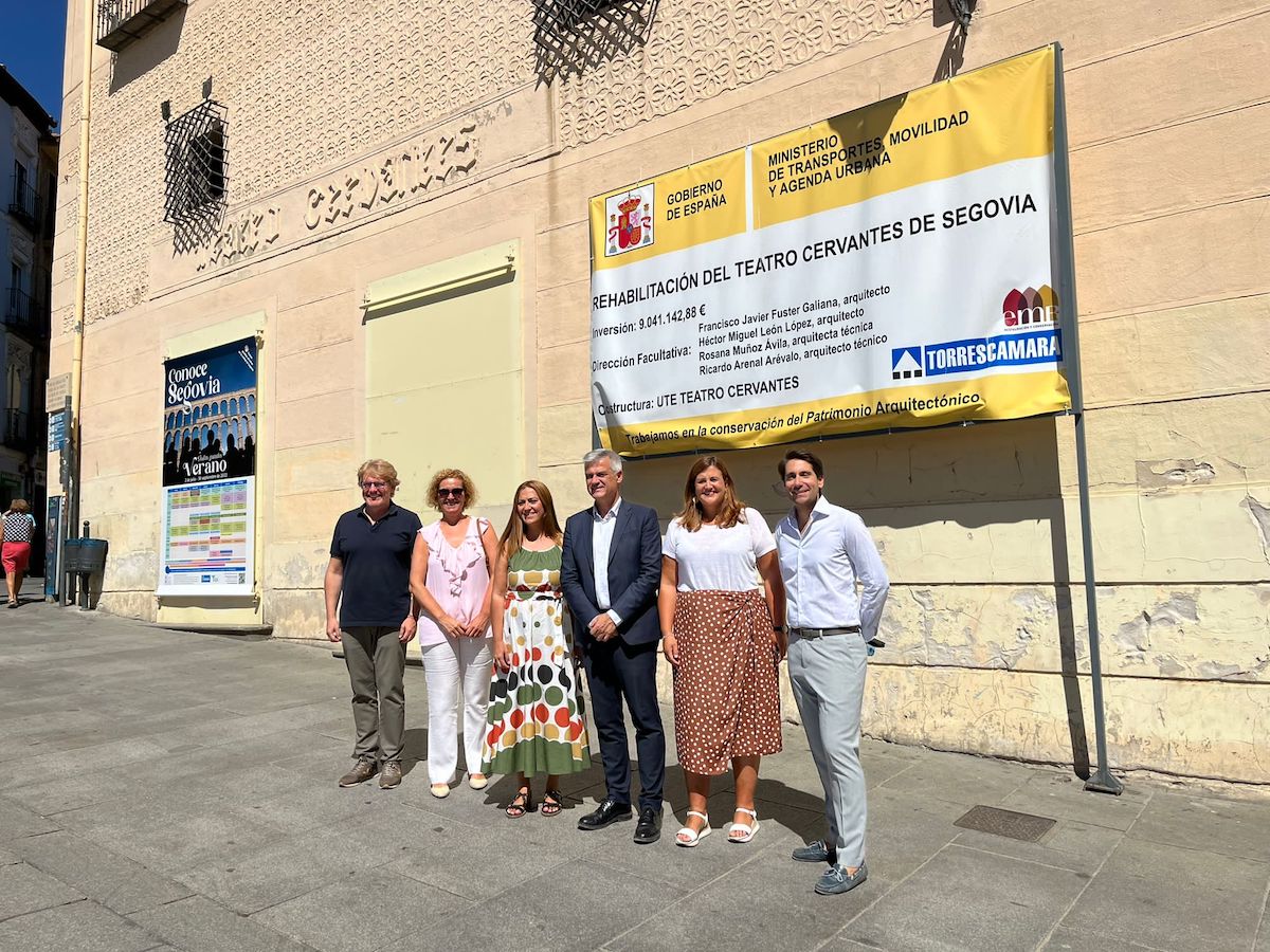 Visita a las obras del Teatro Cervantes 2