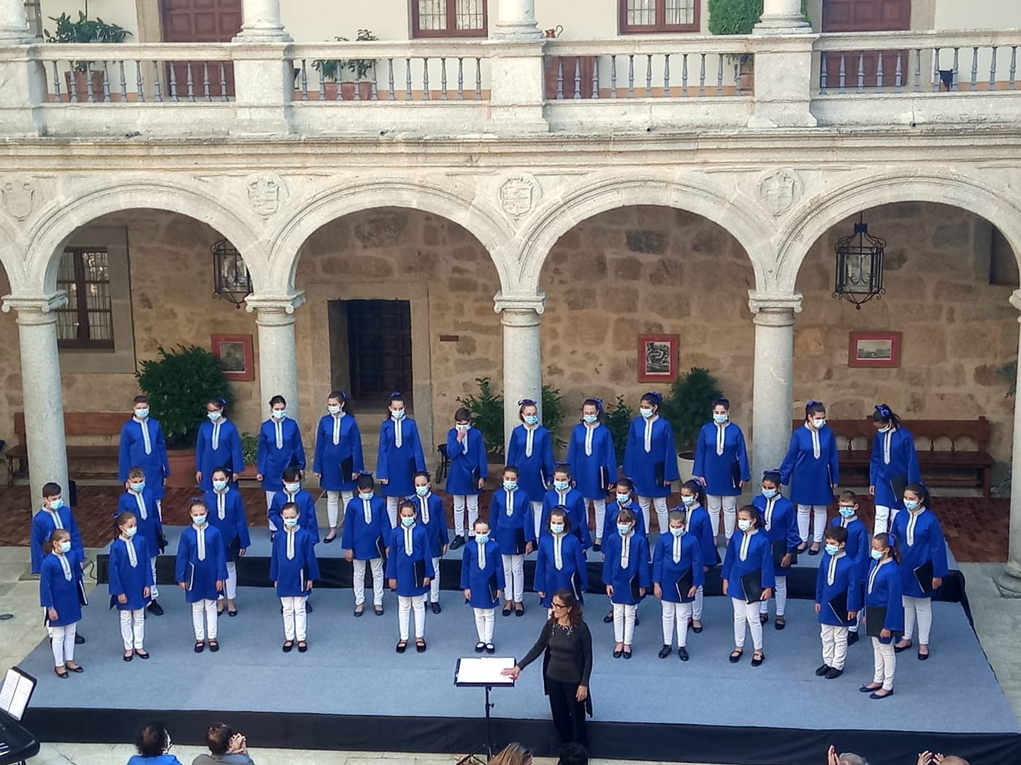 Escolanía en el Festival Internacional de Navas del Marqués 2021