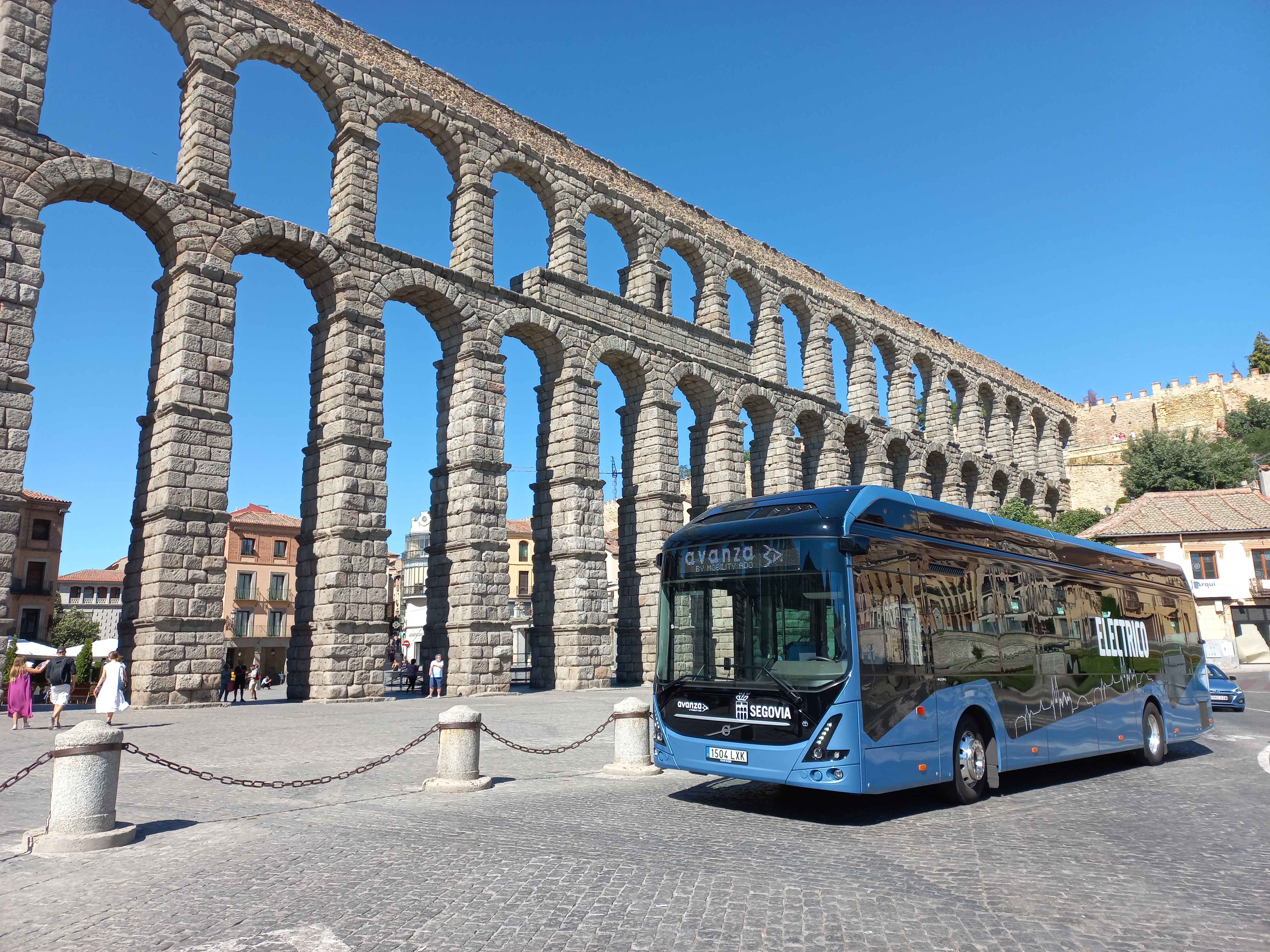  Autobús eléctrico Volvo en pruebas