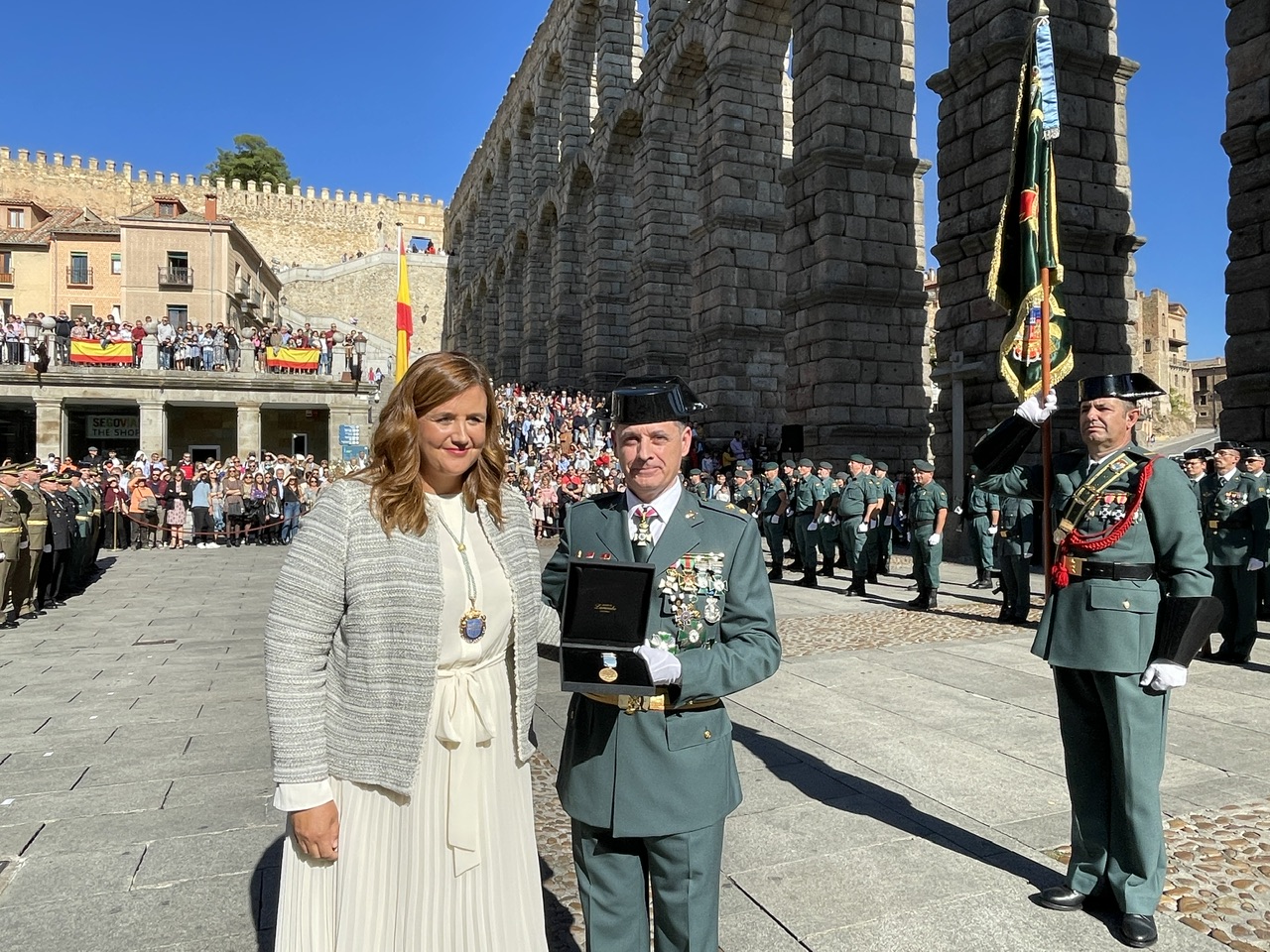  acto institucional de la Guardia Civil y de imposición de la Medalla de Oro de la Ciudad de Segovia