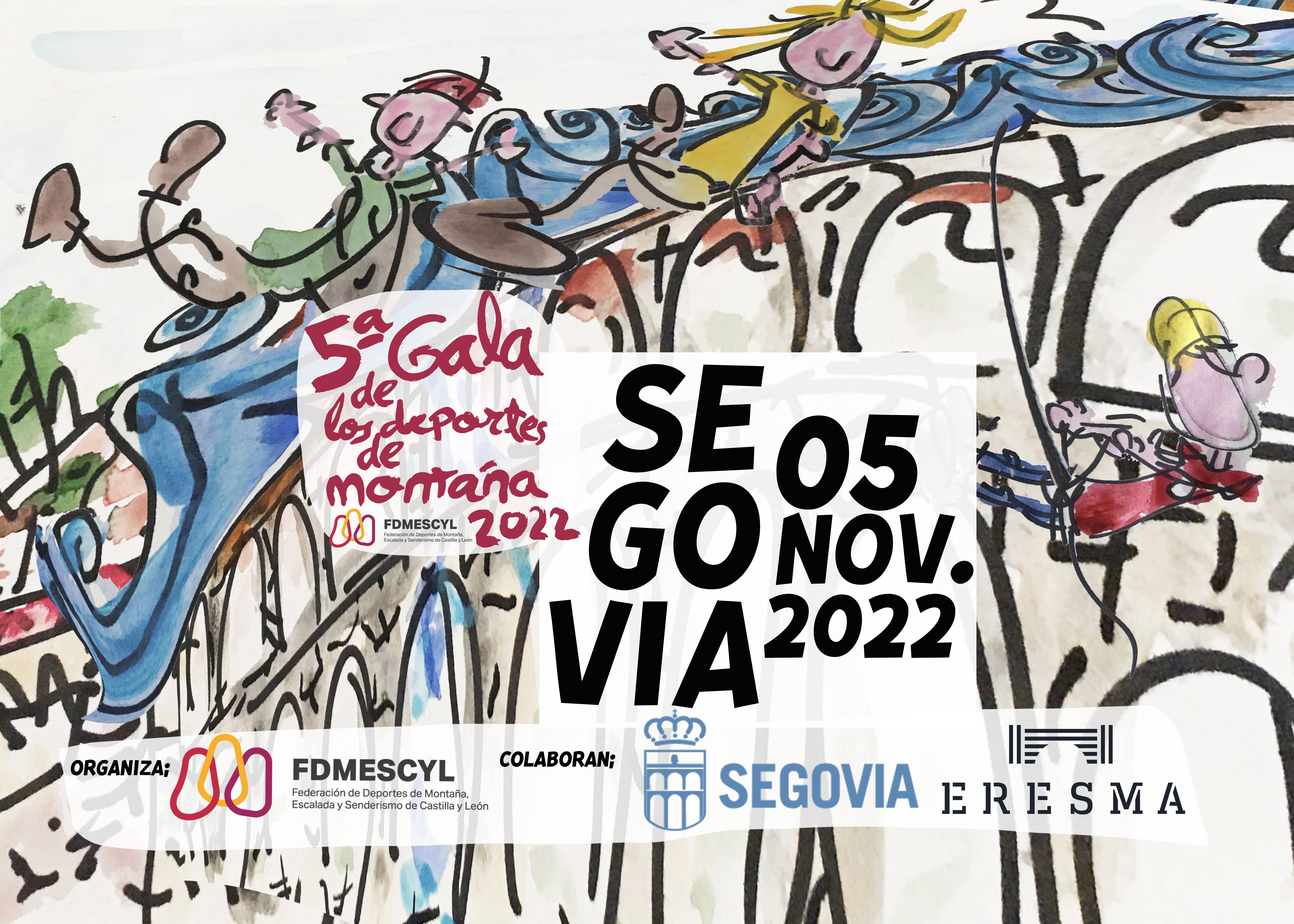 cartel gala montaña