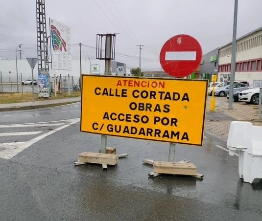 Corte calle navacerrada