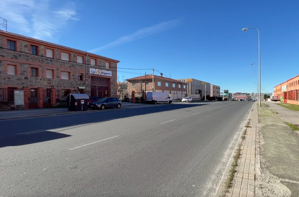 Calle polígono Hontoria