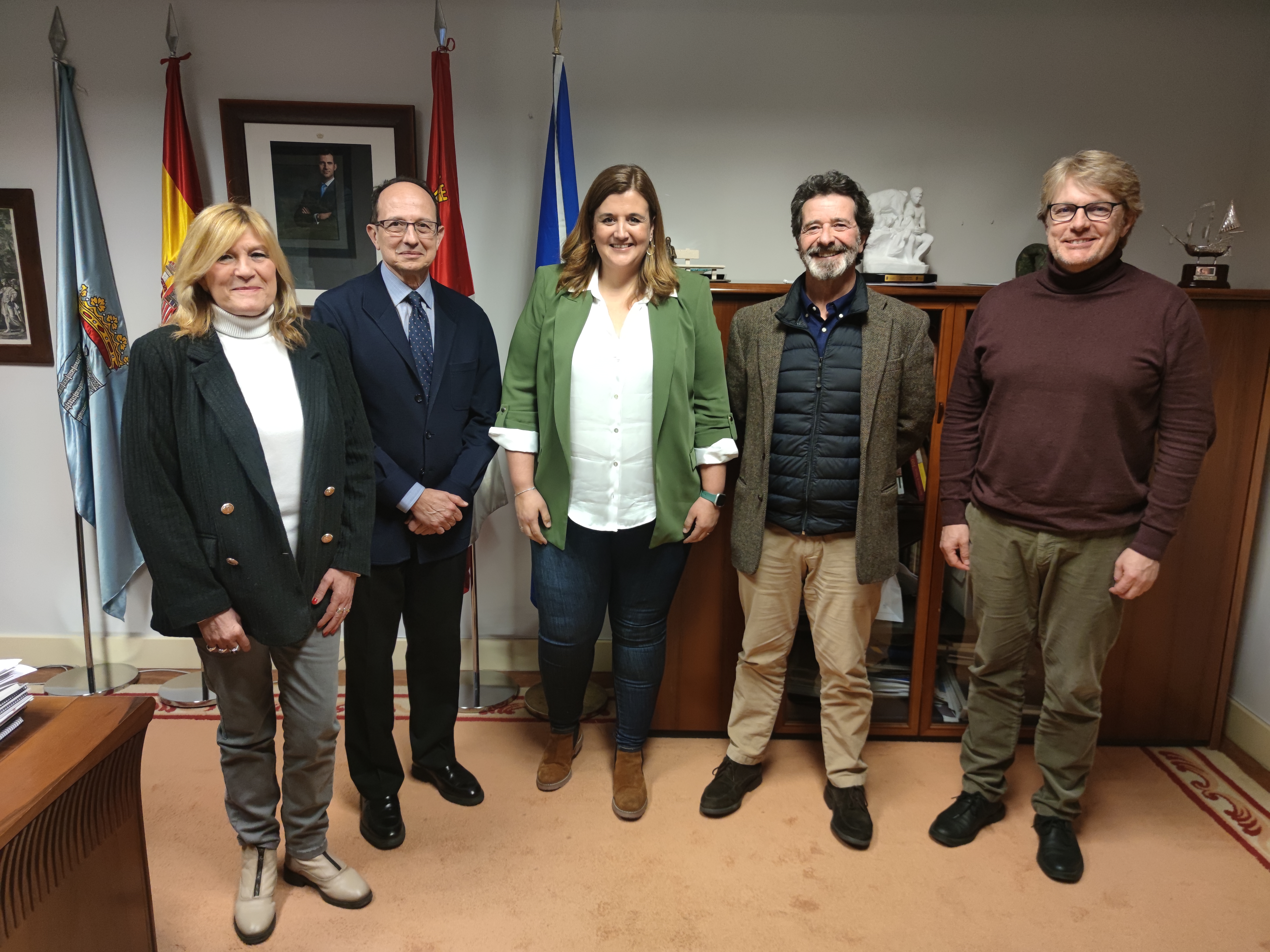 Reunión de la alcaldesa con el equipo directivo de IE University