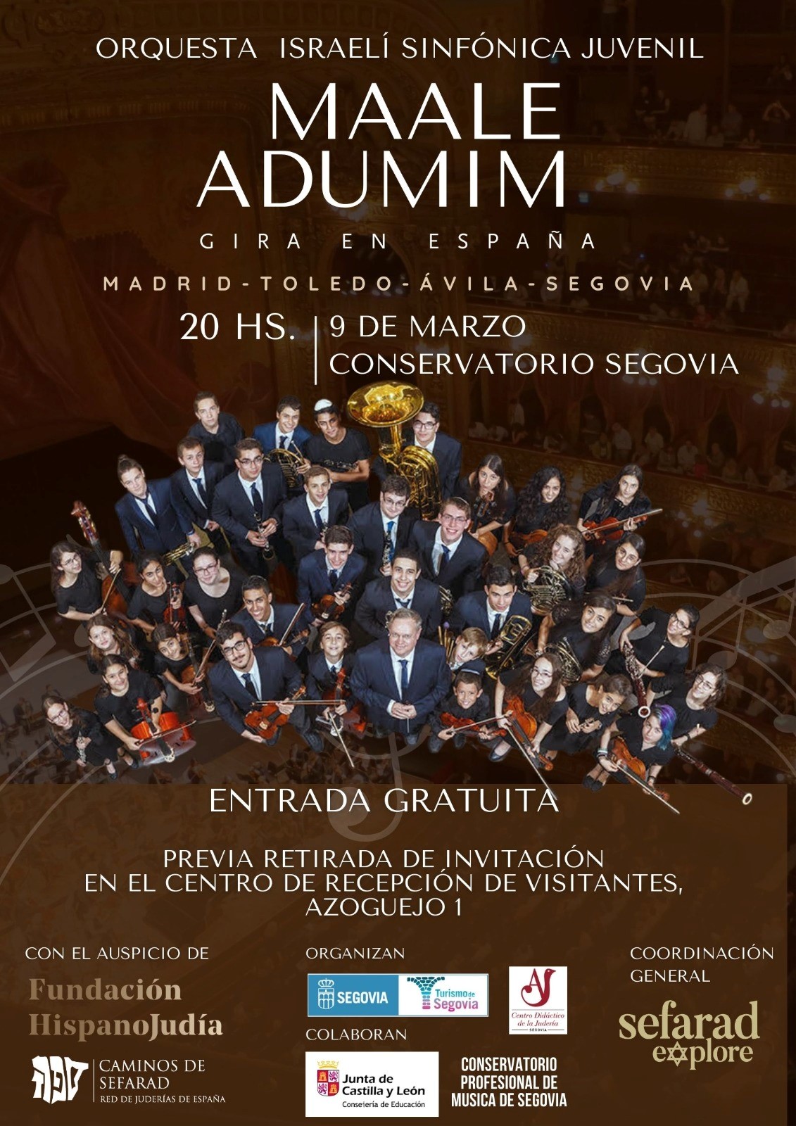 IMAGEN CONCIERTO JOVEN ORQUESTA ISRAEL