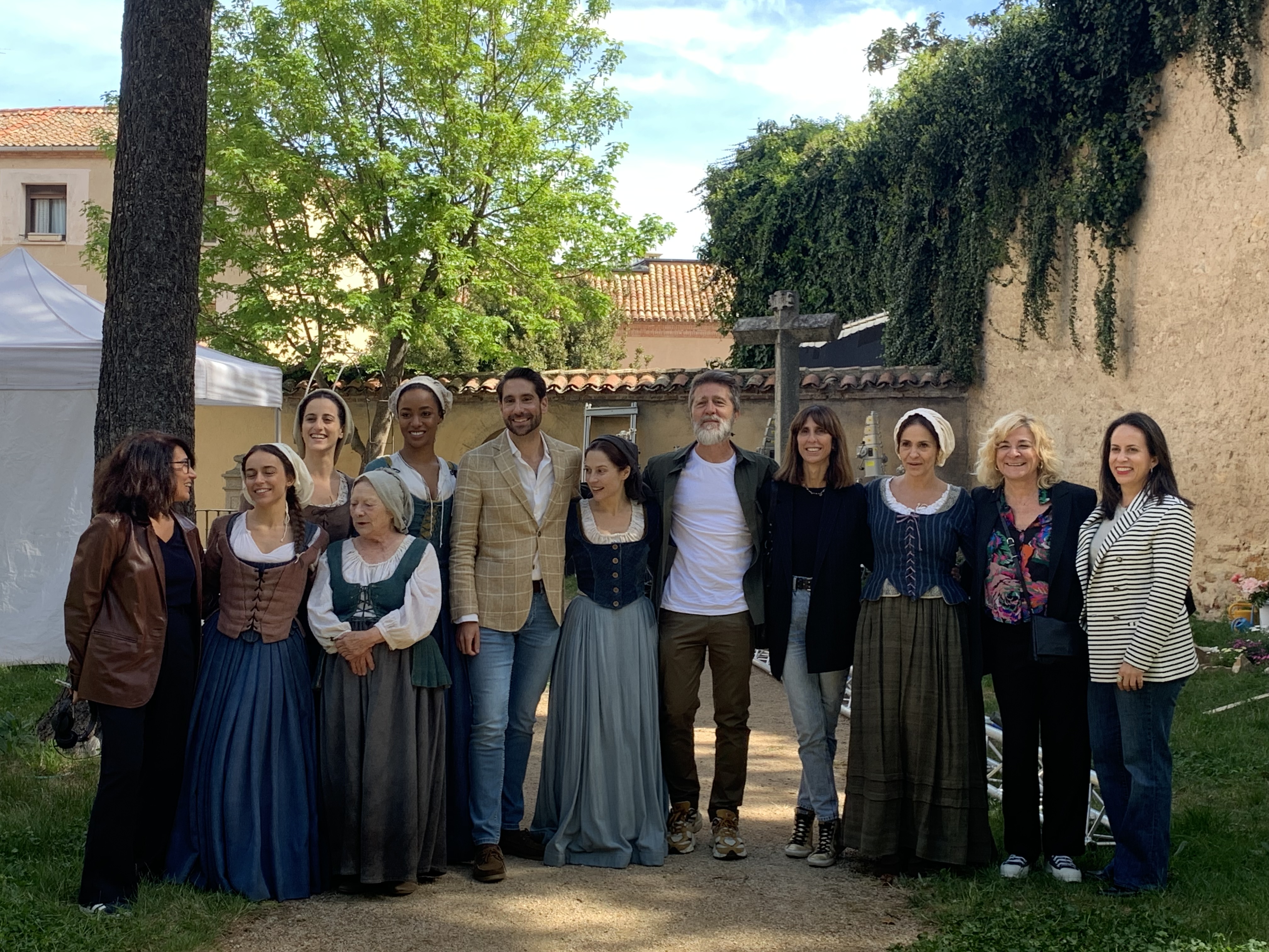 Visita al rodaje de la serie ‘Beguinas’ 