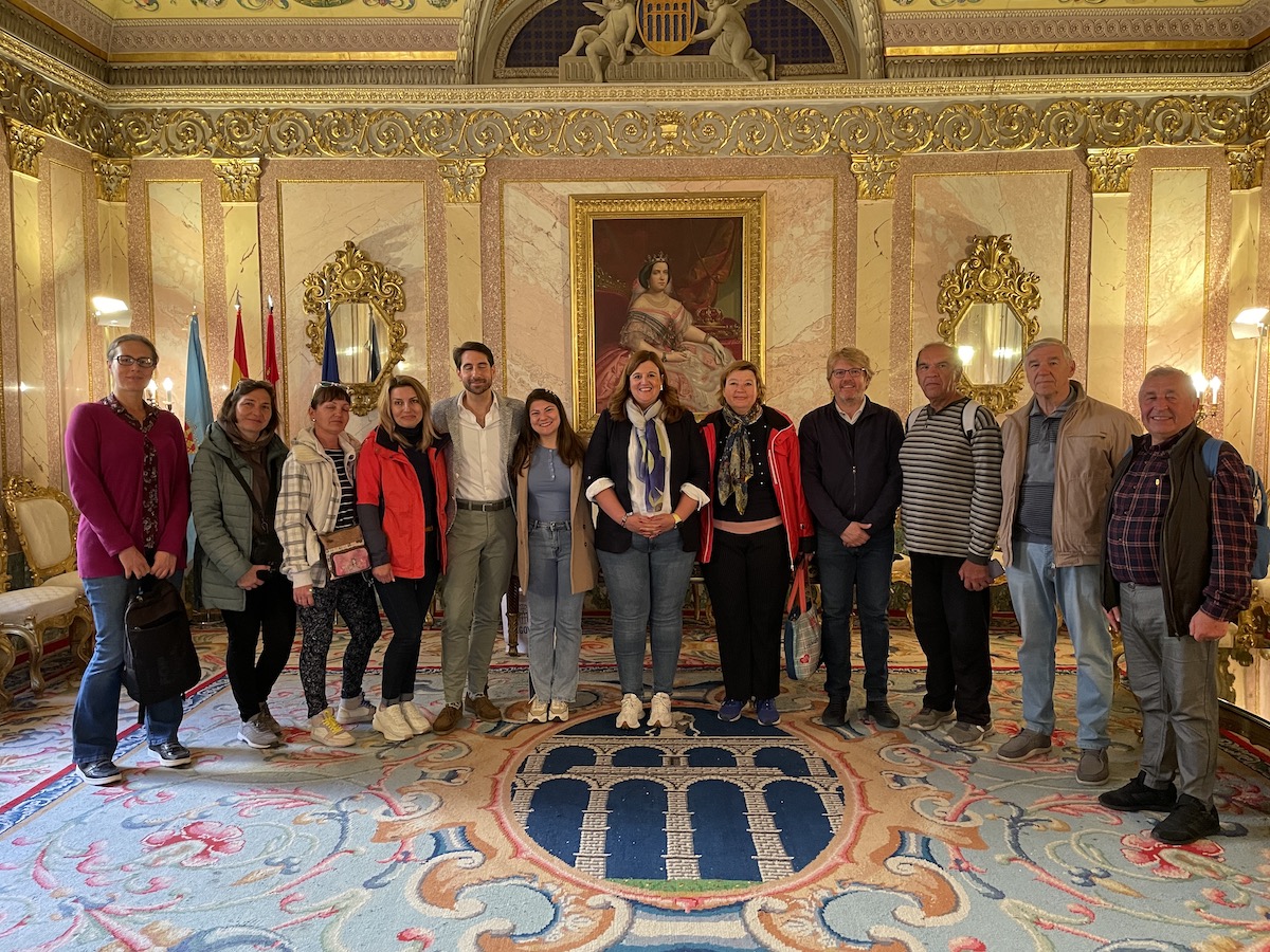 Recepción refugiados ucranianos en Segovia