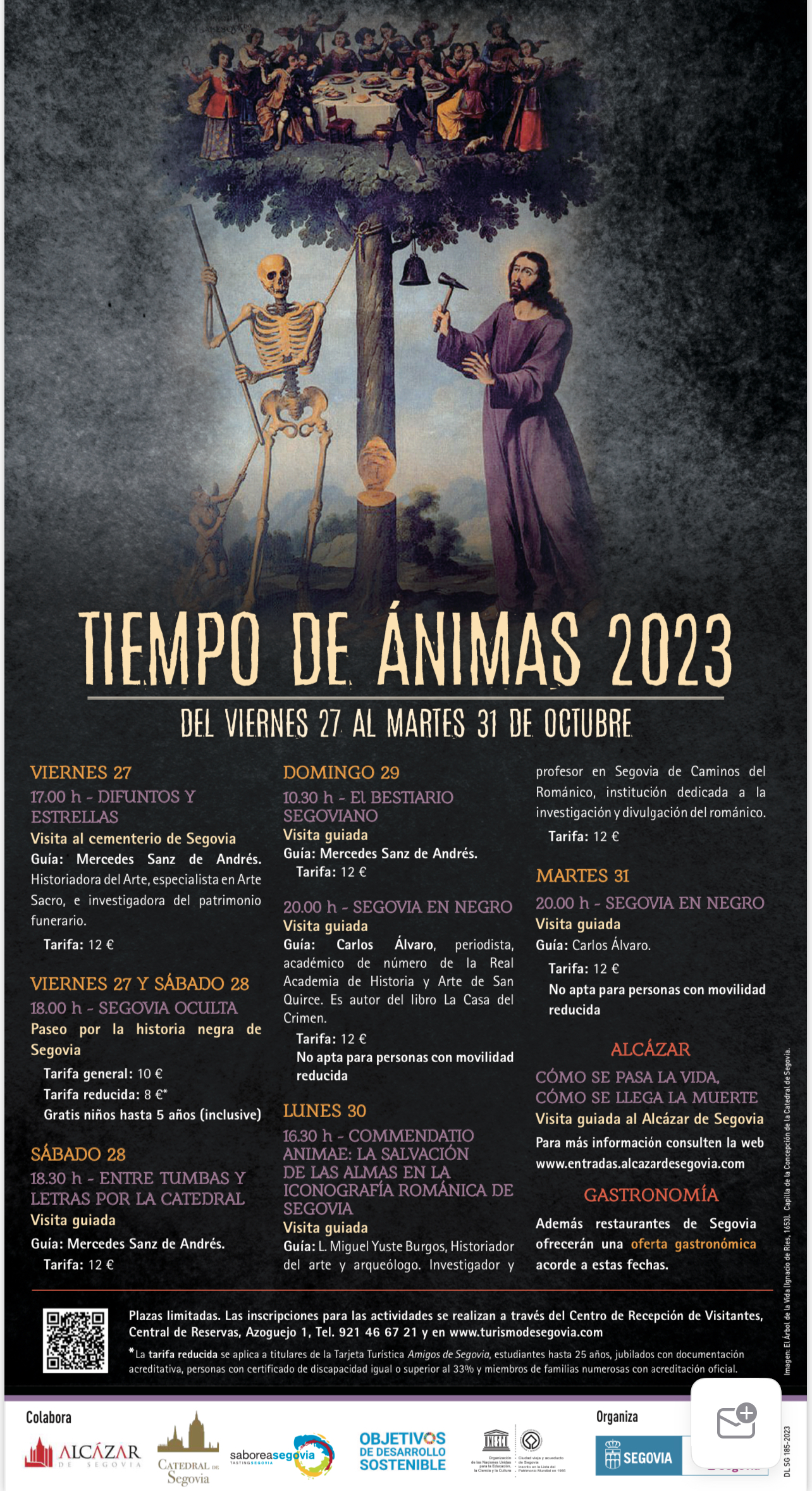 Cartel Tiempo de Ánimas