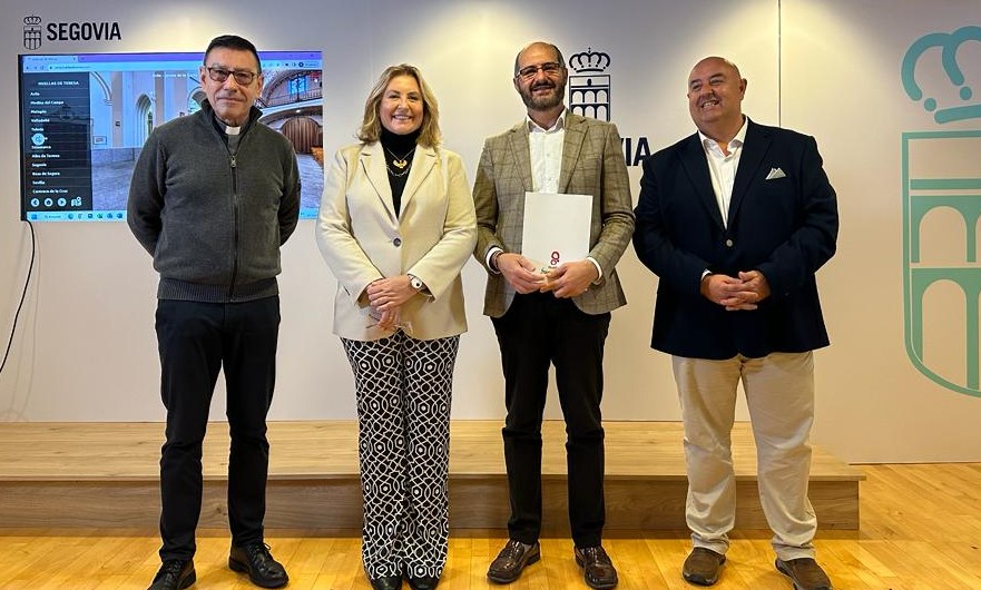 La red Huellas de Teresa presenta en Segovia una visita virtual