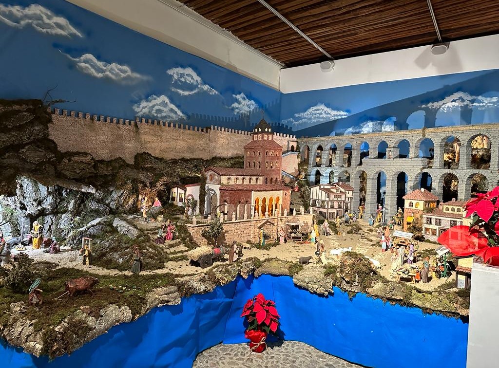 Belén del Ayuntamiento en la Alhóndiga