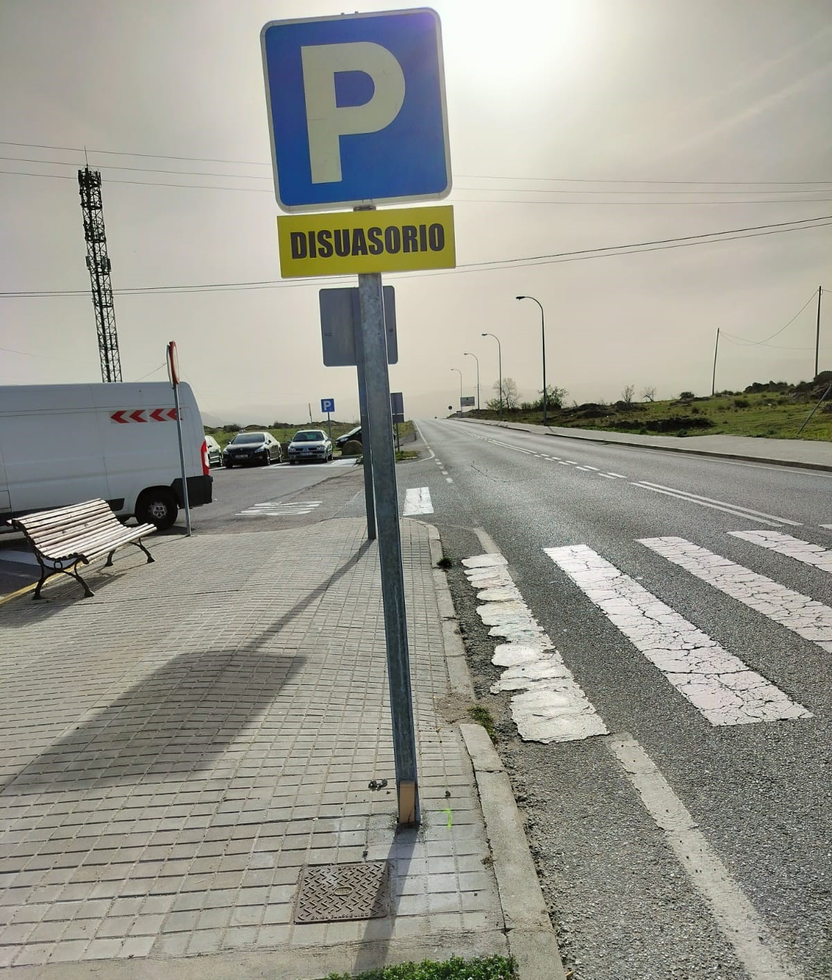 Carteles informativos Parking Disuasoria