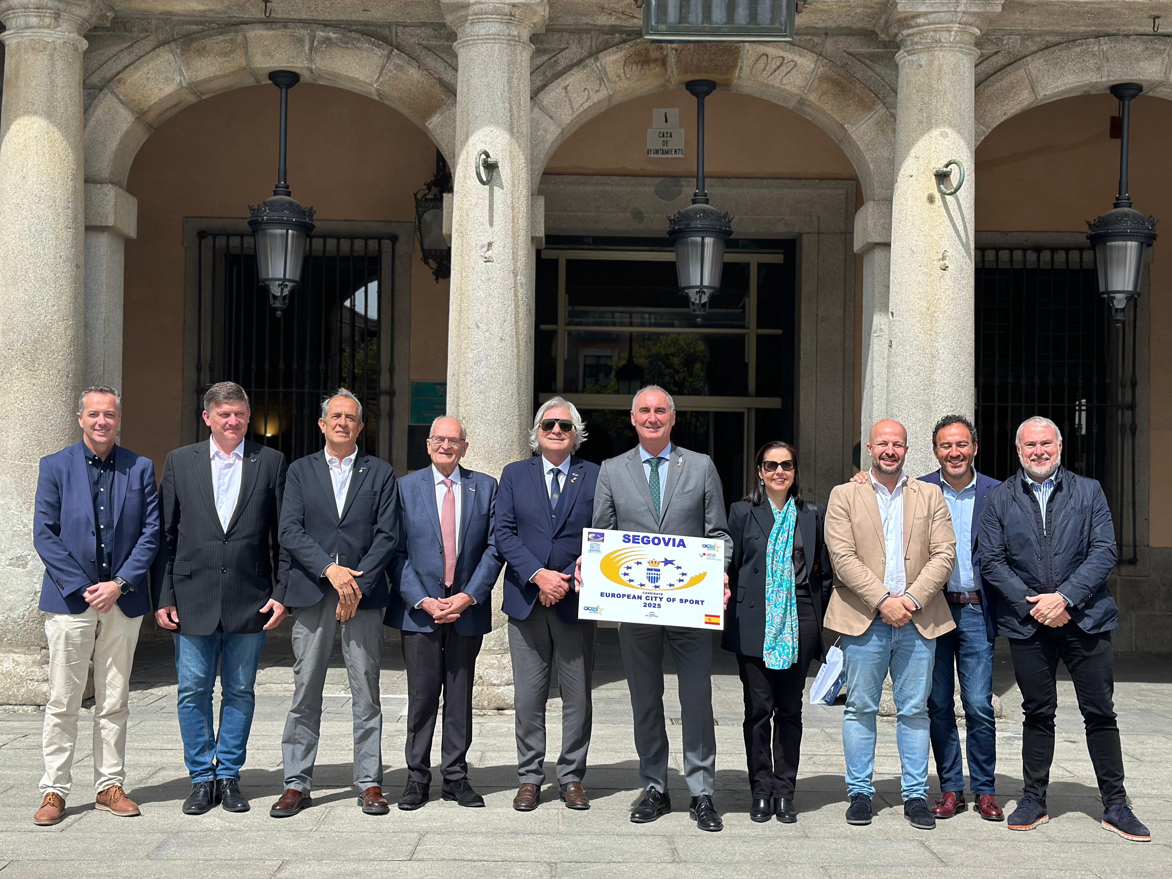 Defensa de la candidatura Ciudad Europea del Deporte