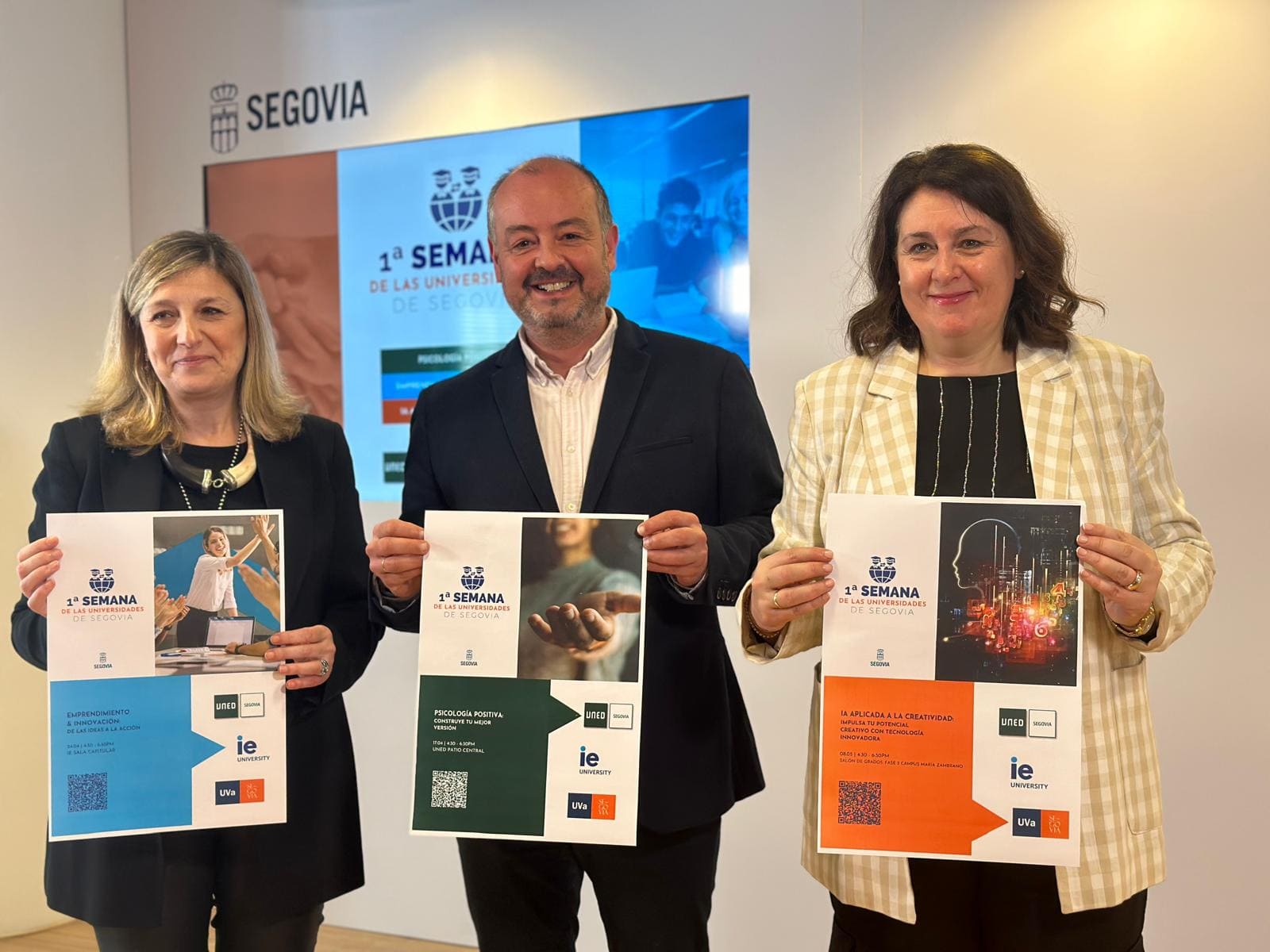 Presentación de la 1ª Semana de las Universidades de Segovia 