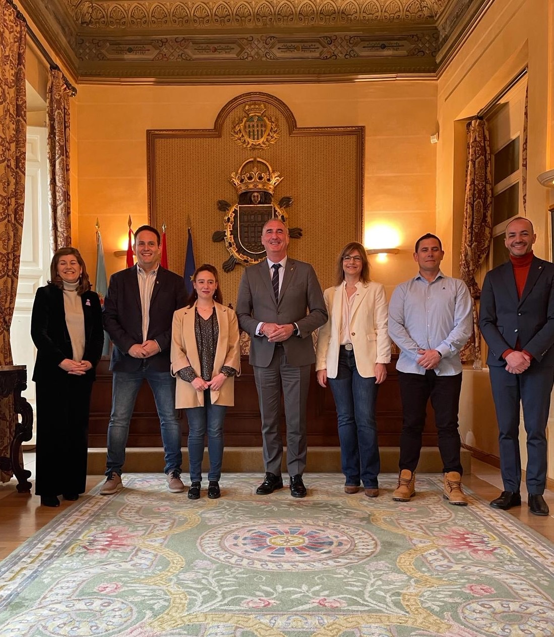 Toma de posesión cuatro nuevos trabajadores del Ayuntamiento de Segovia