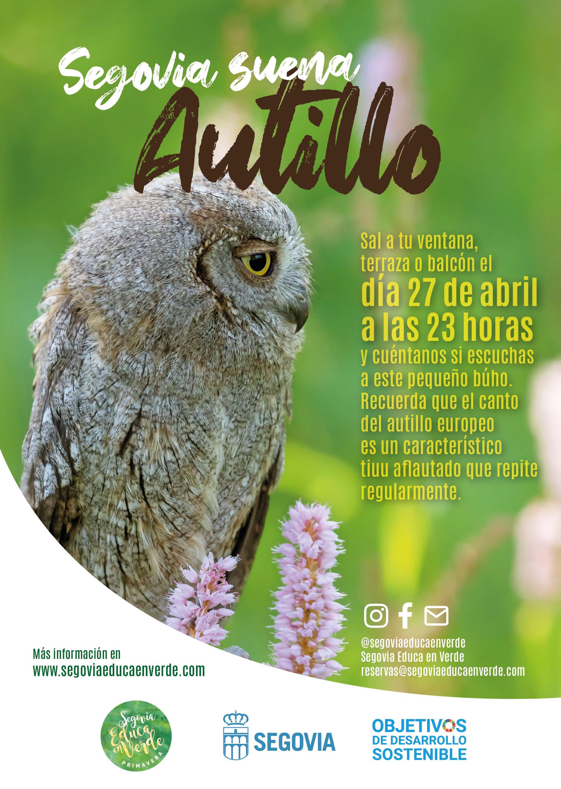 Cartel Segovia suena Autillo