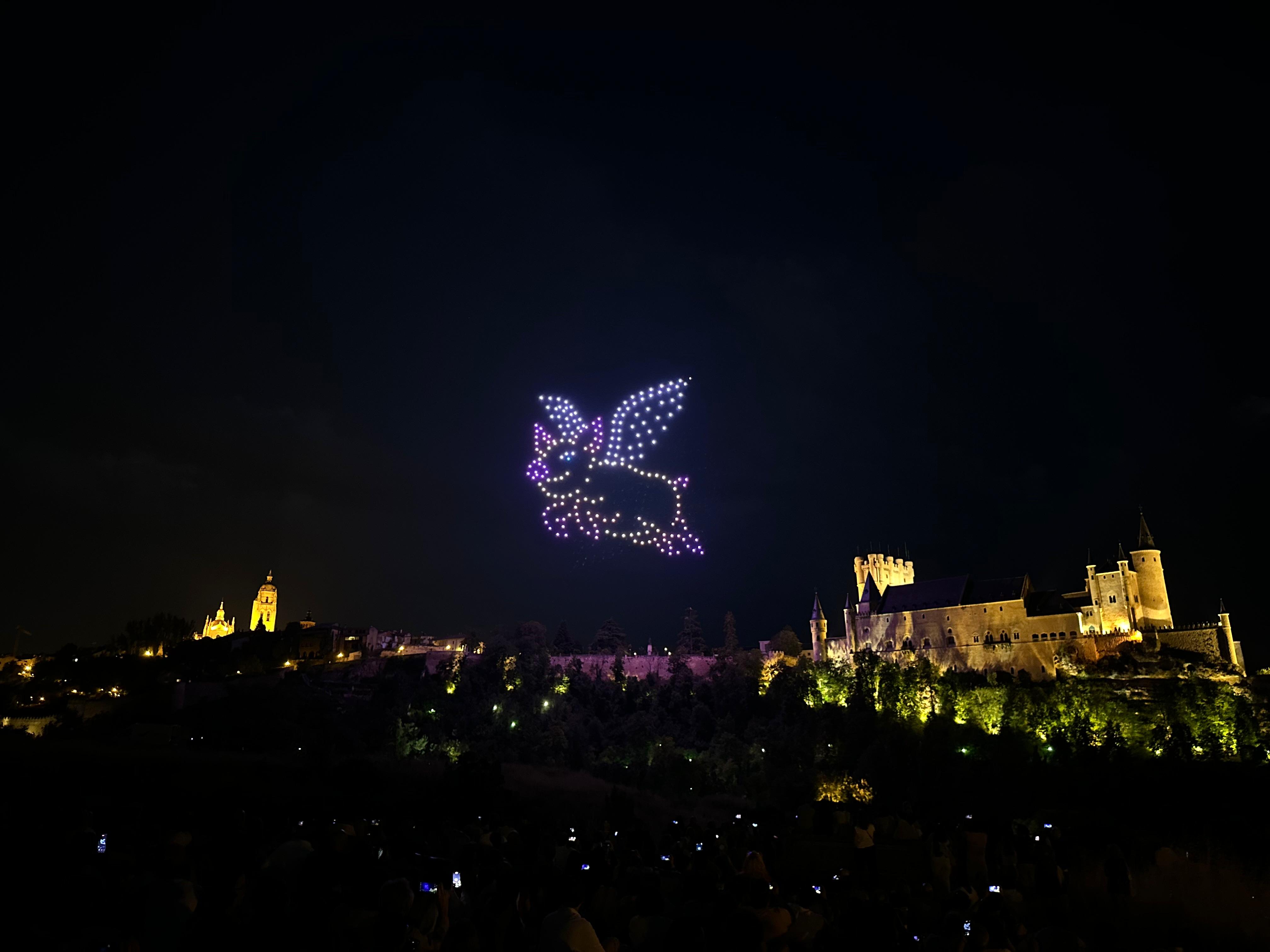 “Fantasía”, el espectáculo de drones de las fiestas de San Juan y San Pedro