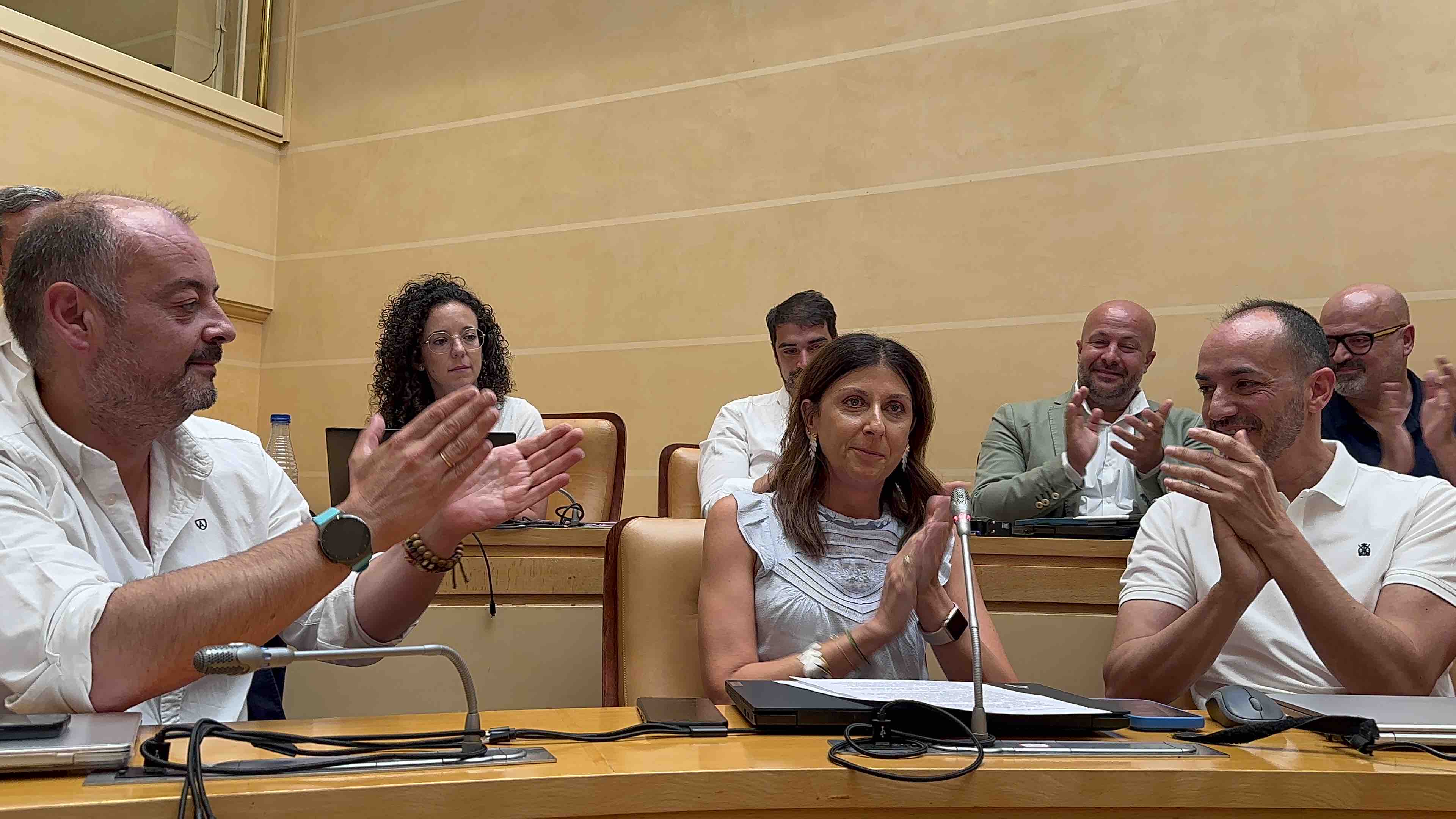 Raquel Alonso deja su acta como concejala del Ayuntamiento de Segovia 