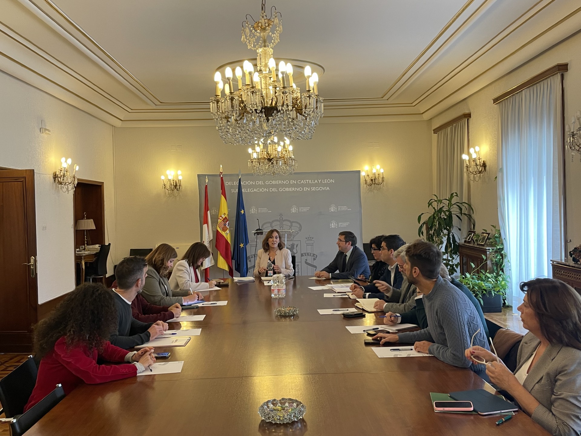 Reunión de Clara Sanz con los Grupos políticos sobre el Citar.