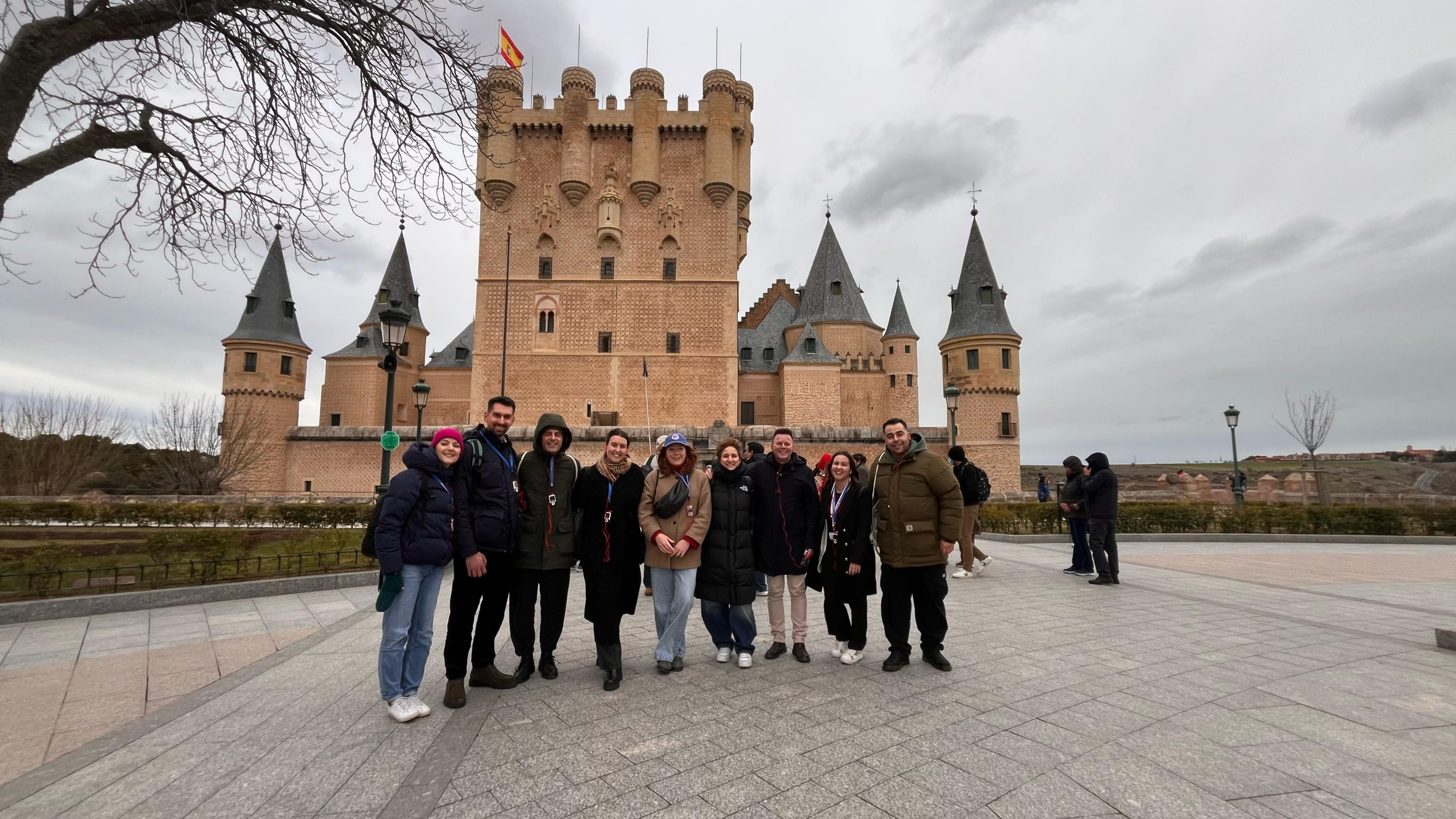 La chef española, Nieves Barragán, visita Segovia
