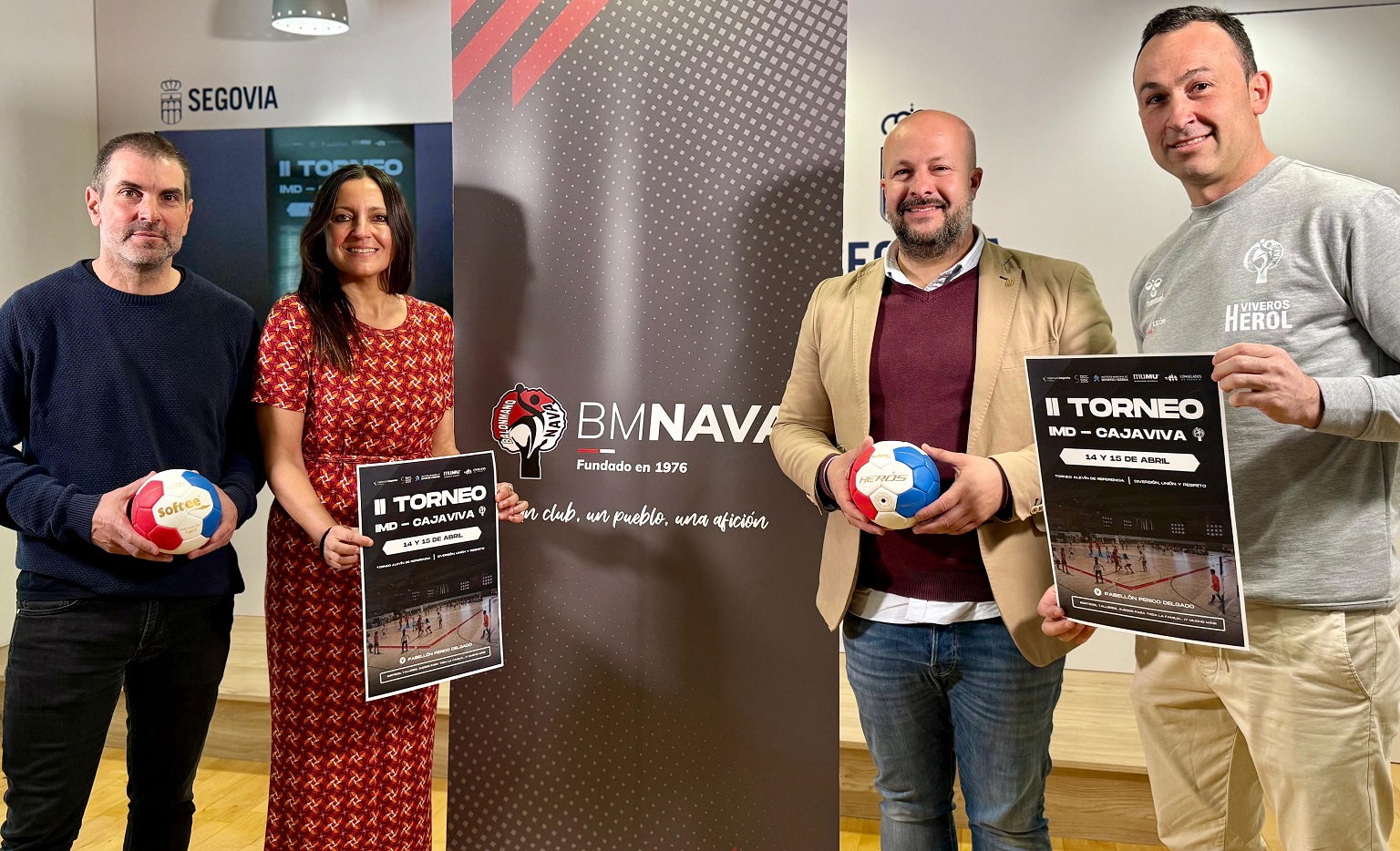 Presentación Torneo Balonmano IMD Segovia Caja Rural