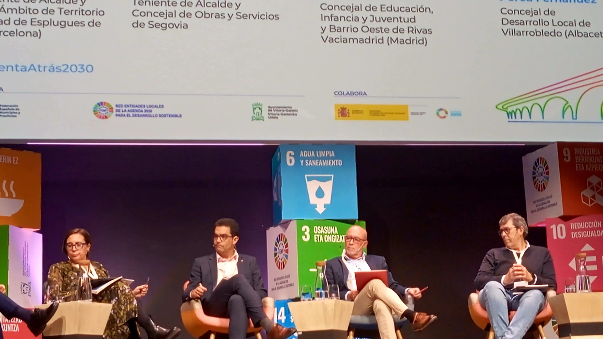 El Ayuntamiento presenta la Agenda Urbana 2030 de Segovia en Vitoria
