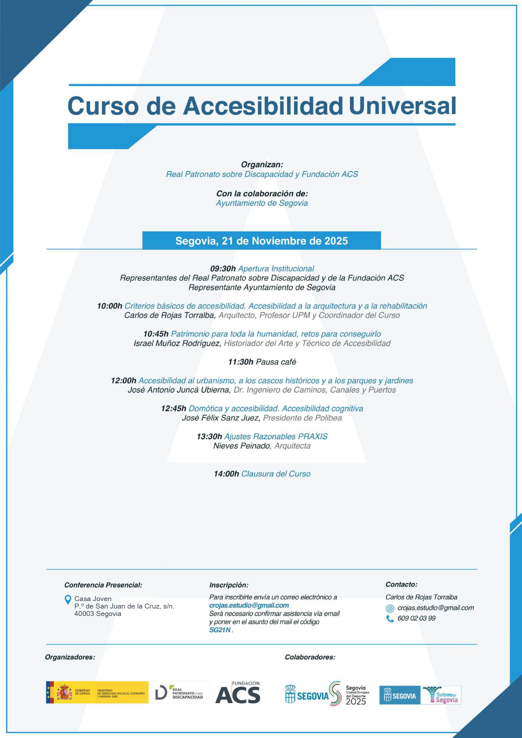 jornada sobre accesibilidad universal