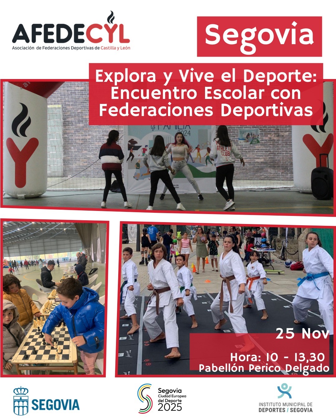 cartel de las Jornadas deporte 