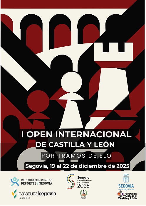  Cartel I Open Internacional CyL Ajedrez
