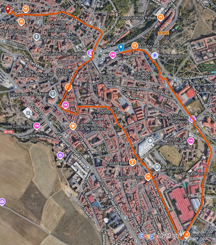 Mapa San Silvestre Absoluta
