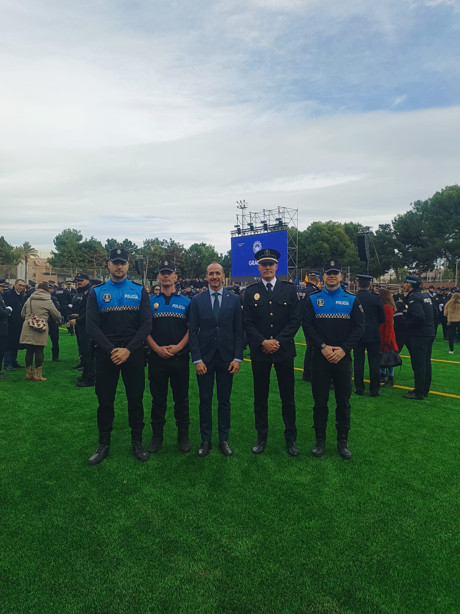 Reconocimiento Policía Local de Segovia en Paiporta