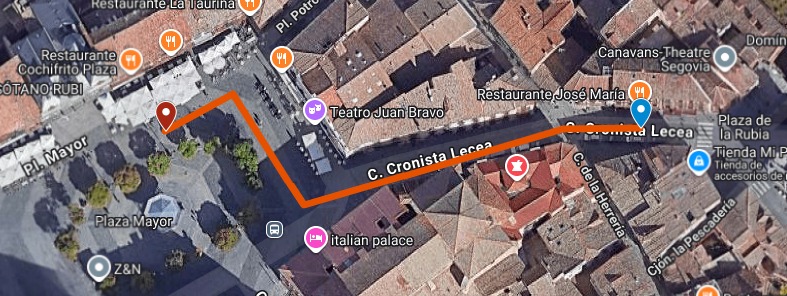 Mapa San Silvestre Absoluta Sub 4