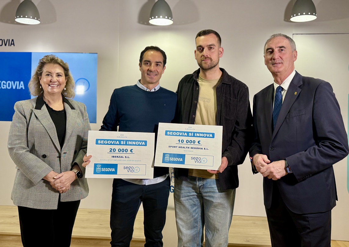 El Ayuntamiento entrega las subvenciones de la convocatoria de Segovia Sí Innova