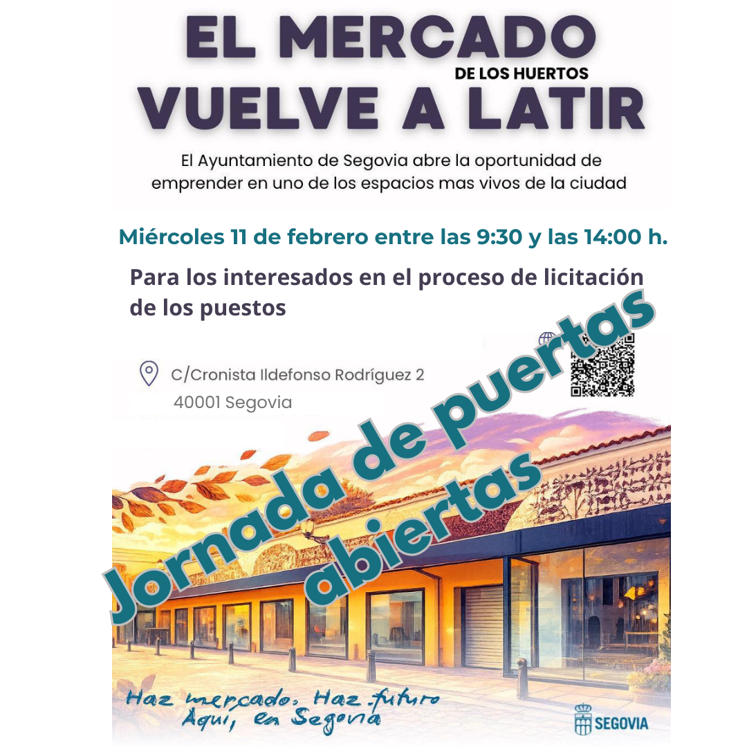 II jornada de puertas abiertas en el mercado de los Huertos 