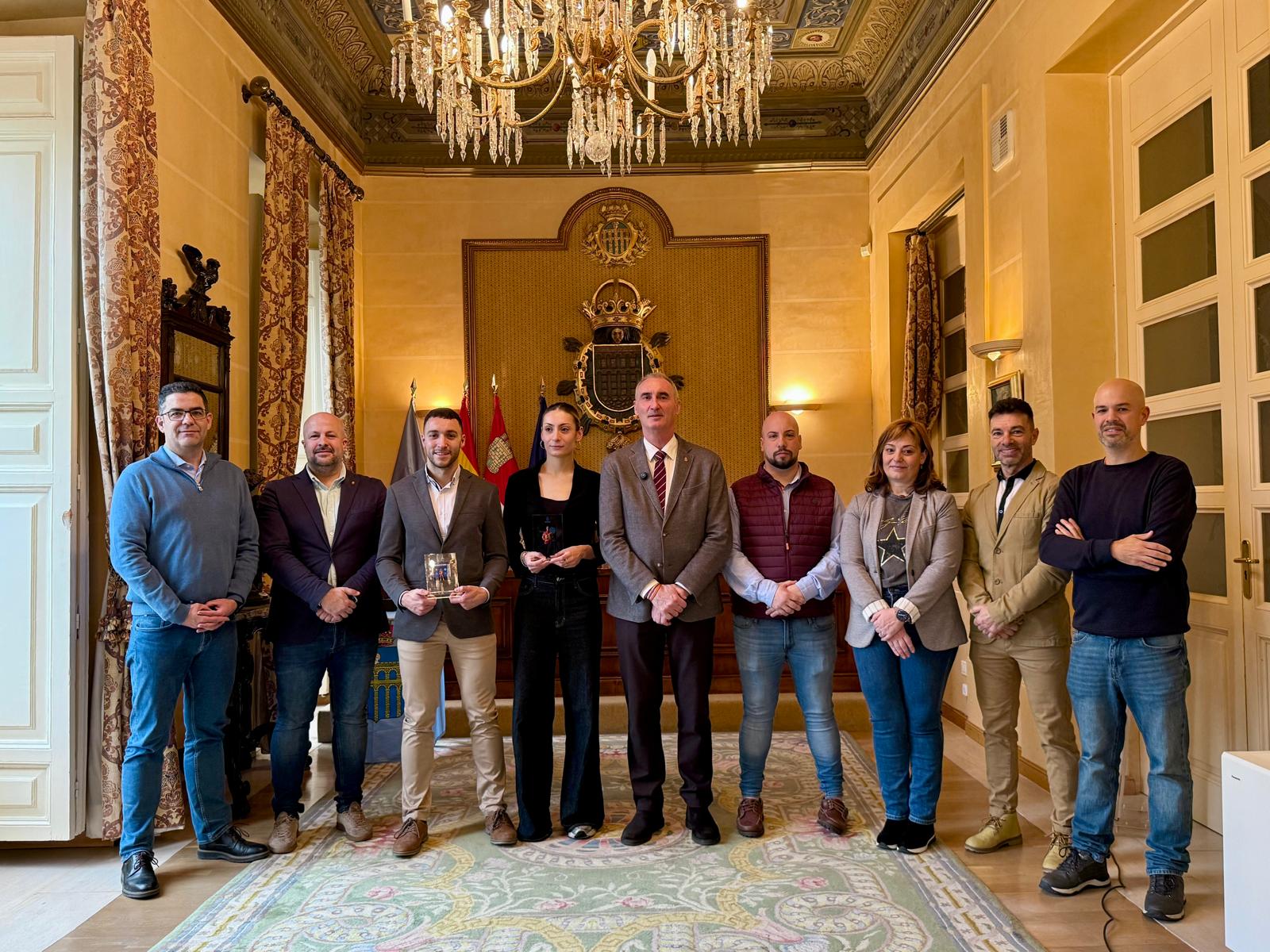 Reconocimiento a Marta González y Sergio Iglesias