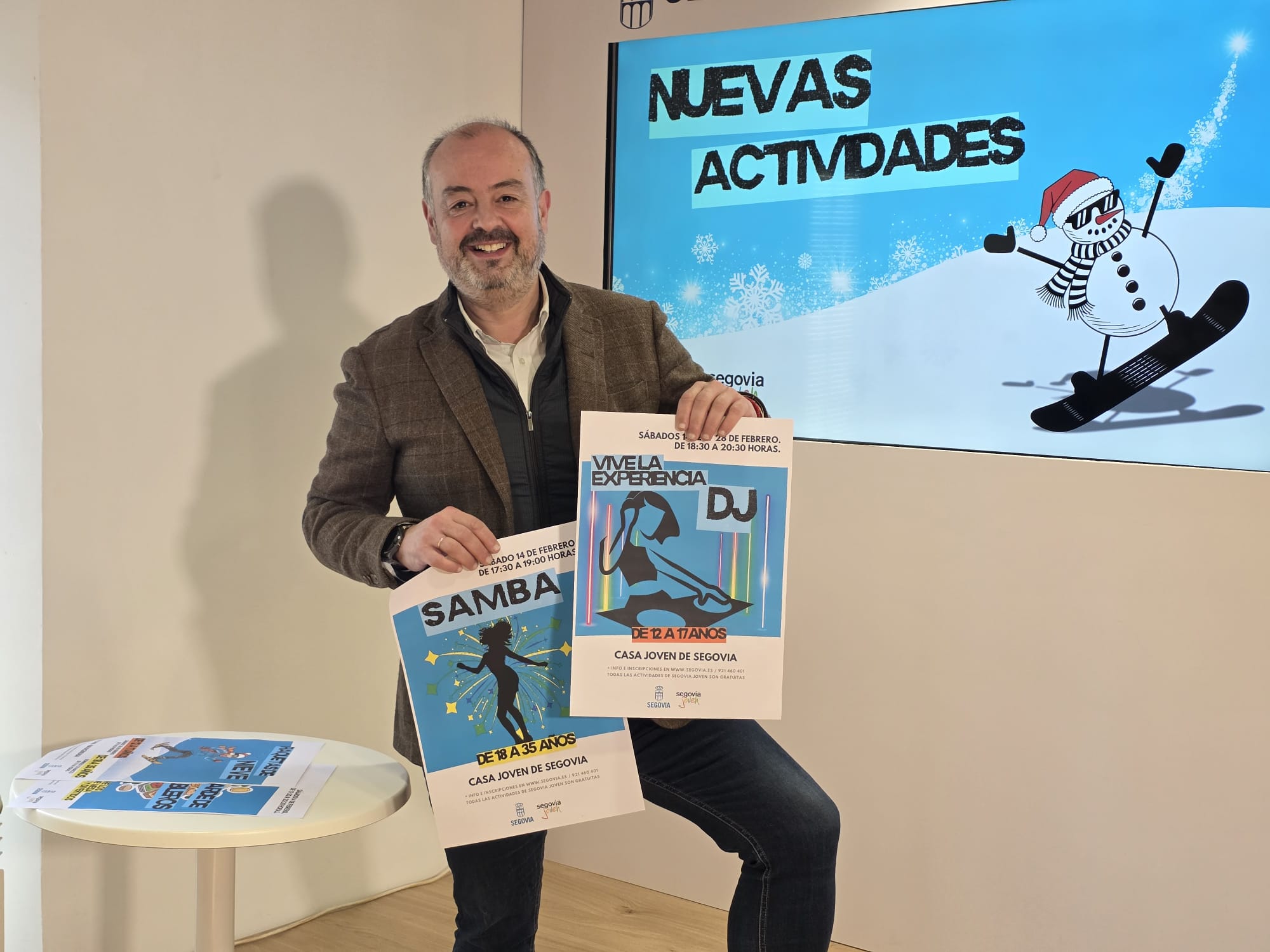 Presentación de la programación Segovia Joven febrero-marzo